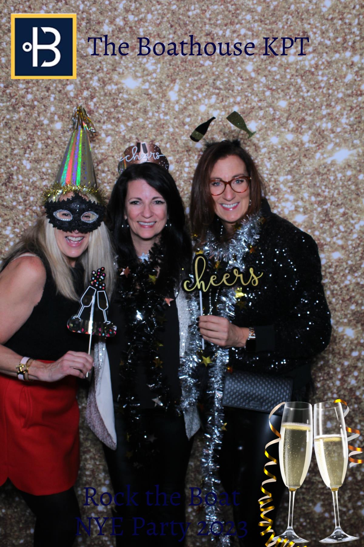 The Boathouse Restaurant Rock the Boat NYE Party 2023 | View more photos from the event at gallery.mainemagicmirror.com/u/MaineMagicMirror/The-Boathouse-Restaurant-Rock-the-Boat-NYE-Party-2023