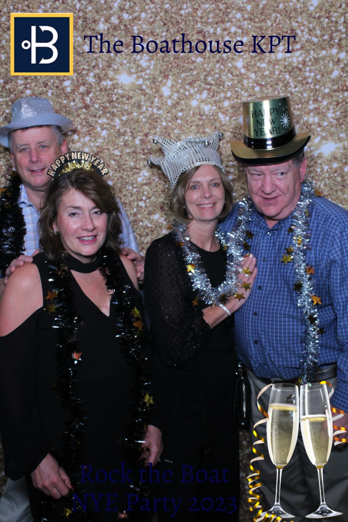 The Boathouse Restaurant Rock the Boat NYE Party 2023 | View more photos from the event at gallery.mainemagicmirror.com/u/MaineMagicMirror/The-Boathouse-Restaurant-Rock-the-Boat-NYE-Party-2023