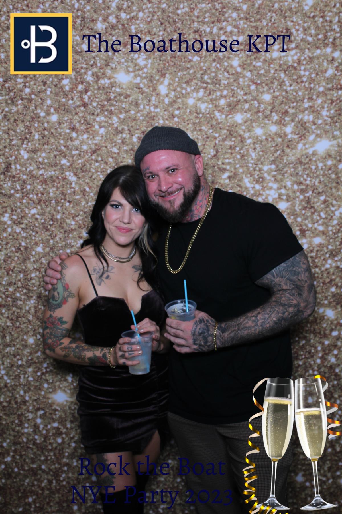 The Boathouse Restaurant Rock the Boat NYE Party 2023 | View more photos from the event at gallery.mainemagicmirror.com/u/MaineMagicMirror/The-Boathouse-Restaurant-Rock-the-Boat-NYE-Party-2023