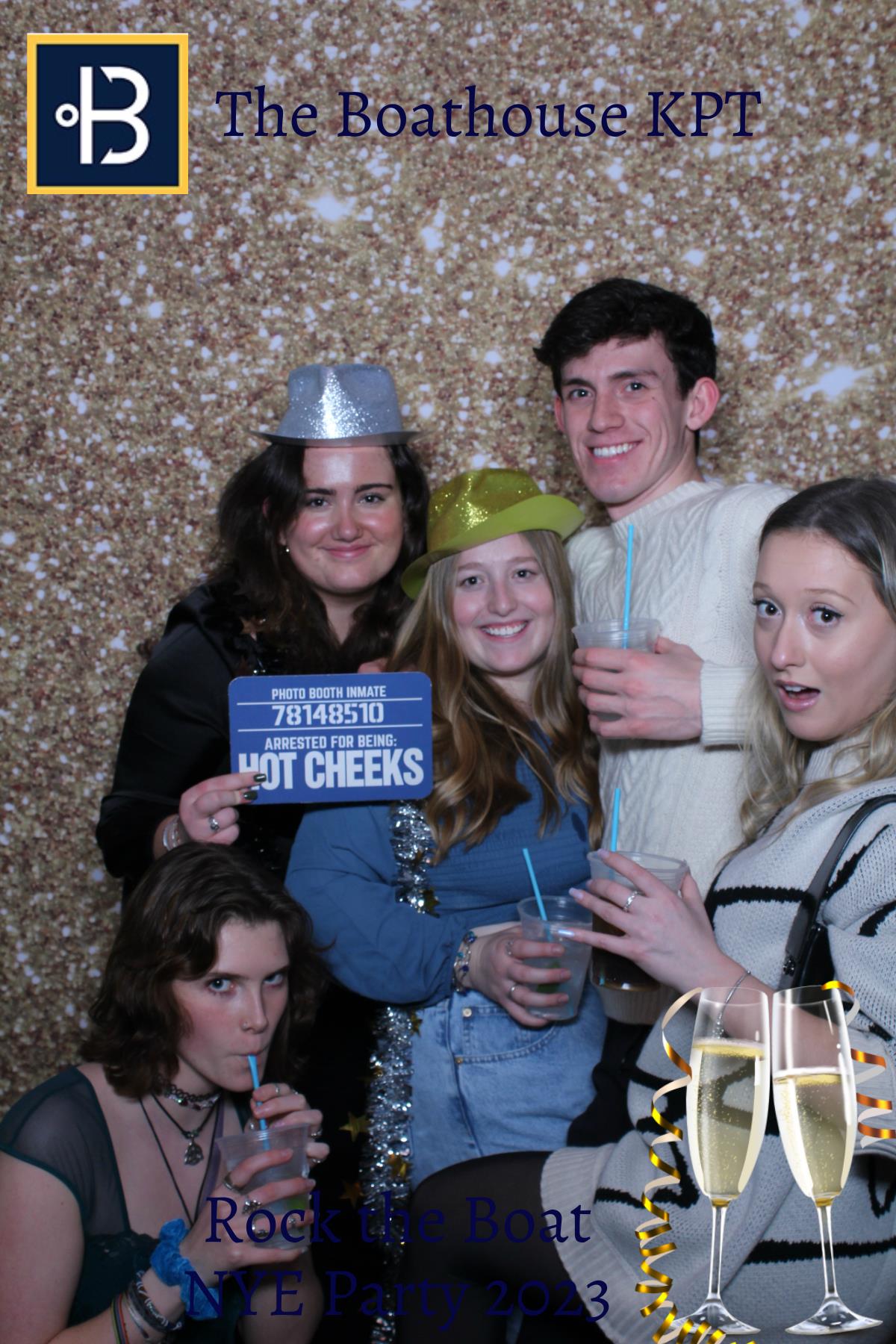 The Boathouse Restaurant Rock the Boat NYE Party 2023 | View more photos from the event at gallery.mainemagicmirror.com/u/MaineMagicMirror/The-Boathouse-Restaurant-Rock-the-Boat-NYE-Party-2023