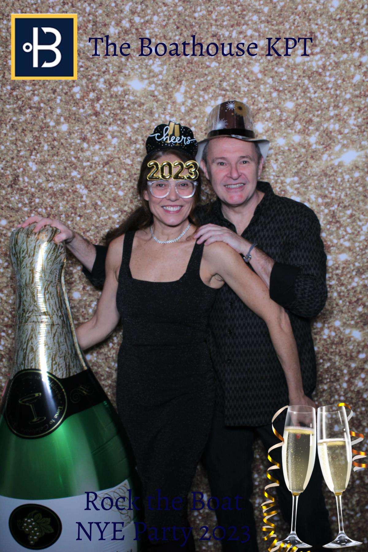 The Boathouse Restaurant Rock the Boat NYE Party 2023 | View more photos from the event at gallery.mainemagicmirror.com/u/MaineMagicMirror/The-Boathouse-Restaurant-Rock-the-Boat-NYE-Party-2023