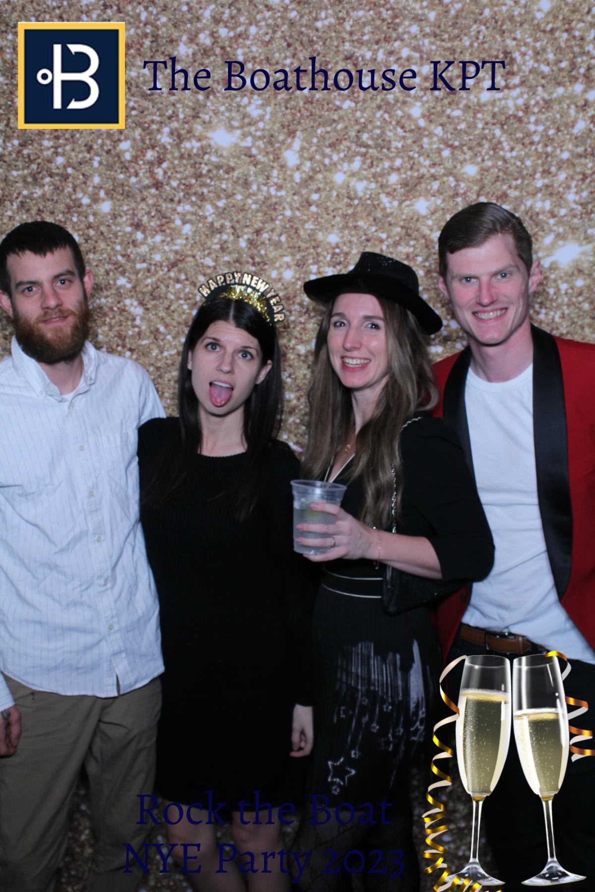 The Boathouse Restaurant Rock the Boat NYE Party 2023 | View more photos from the event at gallery.mainemagicmirror.com/u/MaineMagicMirror/The-Boathouse-Restaurant-Rock-the-Boat-NYE-Party-2023