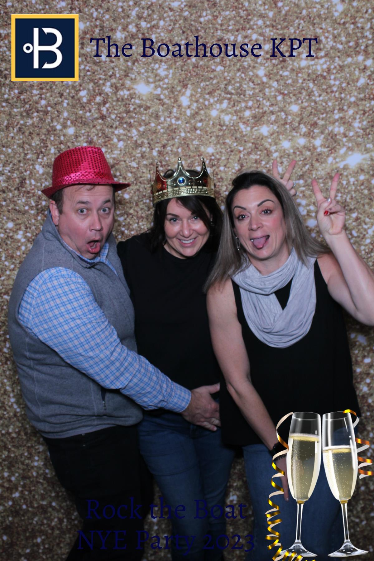The Boathouse Restaurant Rock the Boat NYE Party 2023 | View more photos from the event at gallery.mainemagicmirror.com/u/MaineMagicMirror/The-Boathouse-Restaurant-Rock-the-Boat-NYE-Party-2023