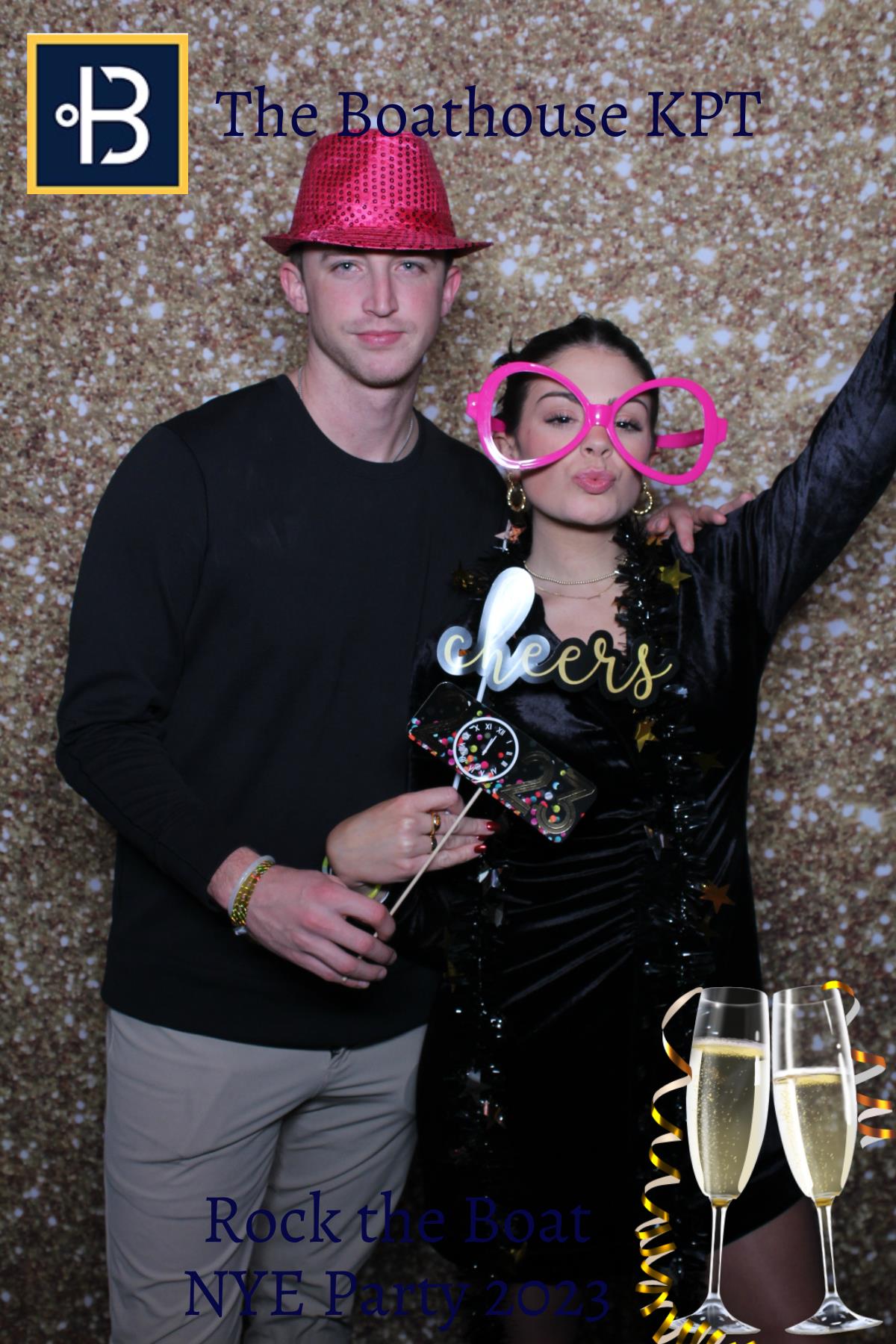 The Boathouse Restaurant Rock the Boat NYE Party 2023 | View more photos from the event at gallery.mainemagicmirror.com/u/MaineMagicMirror/The-Boathouse-Restaurant-Rock-the-Boat-NYE-Party-2023