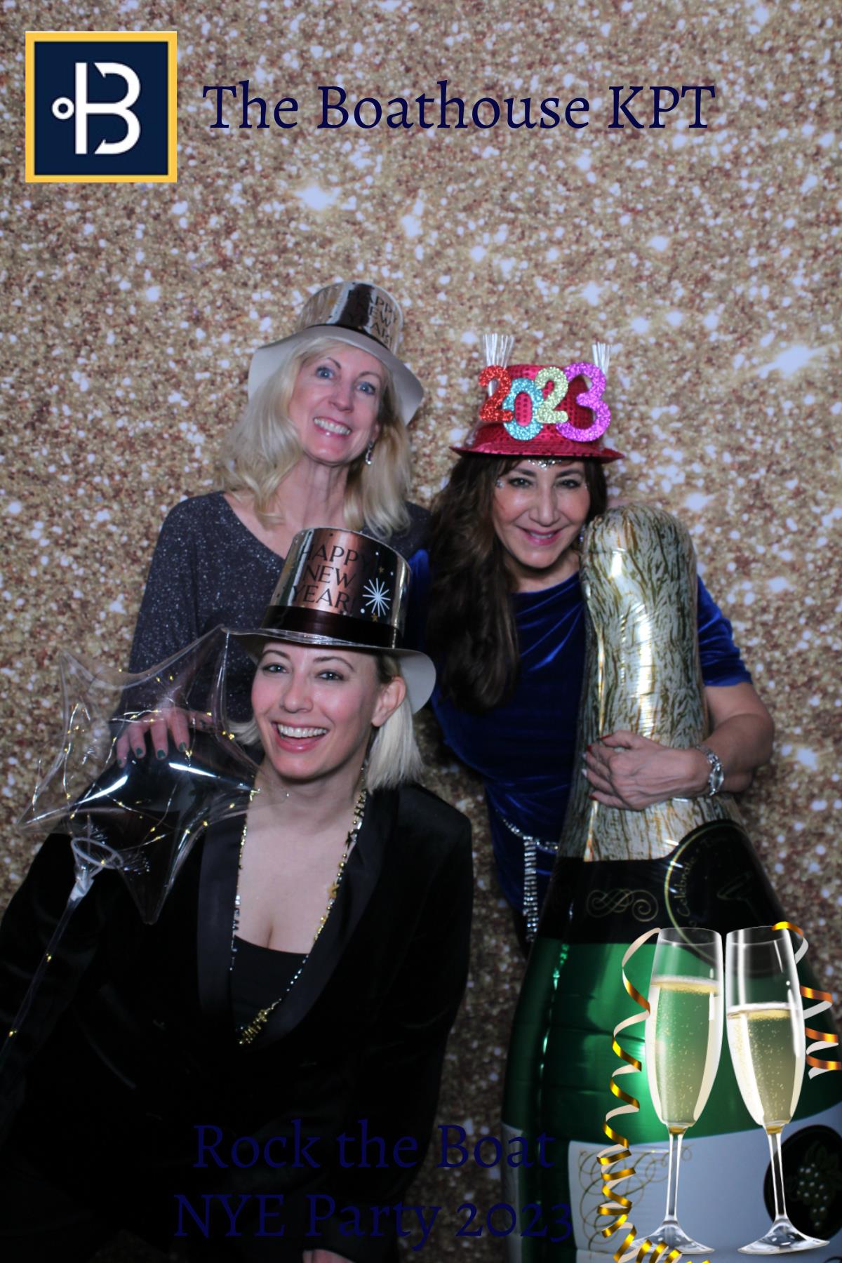 The Boathouse Restaurant Rock the Boat NYE Party 2023 | View more photos from the event at gallery.mainemagicmirror.com/u/MaineMagicMirror/The-Boathouse-Restaurant-Rock-the-Boat-NYE-Party-2023