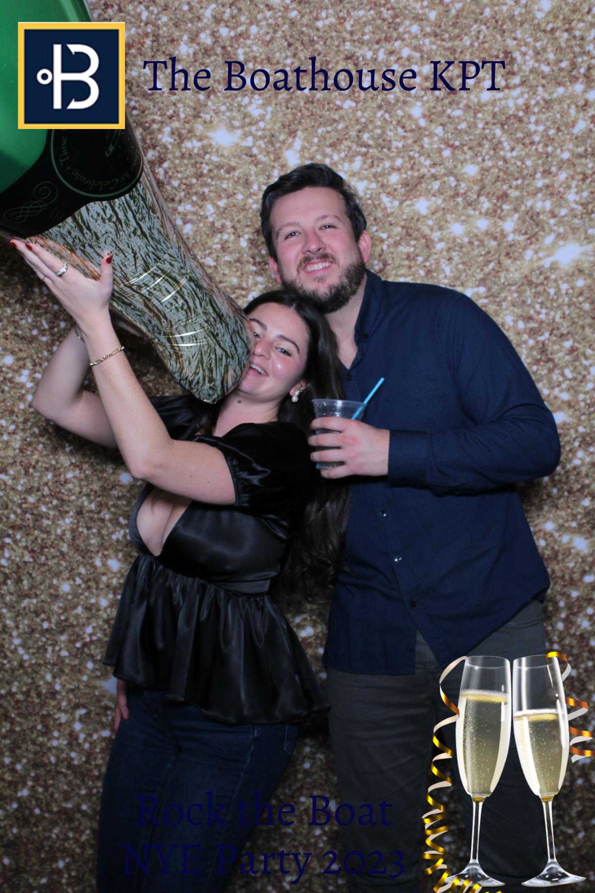 The Boathouse Restaurant Rock the Boat NYE Party 2023 | View more photos from the event at gallery.mainemagicmirror.com/u/MaineMagicMirror/The-Boathouse-Restaurant-Rock-the-Boat-NYE-Party-2023