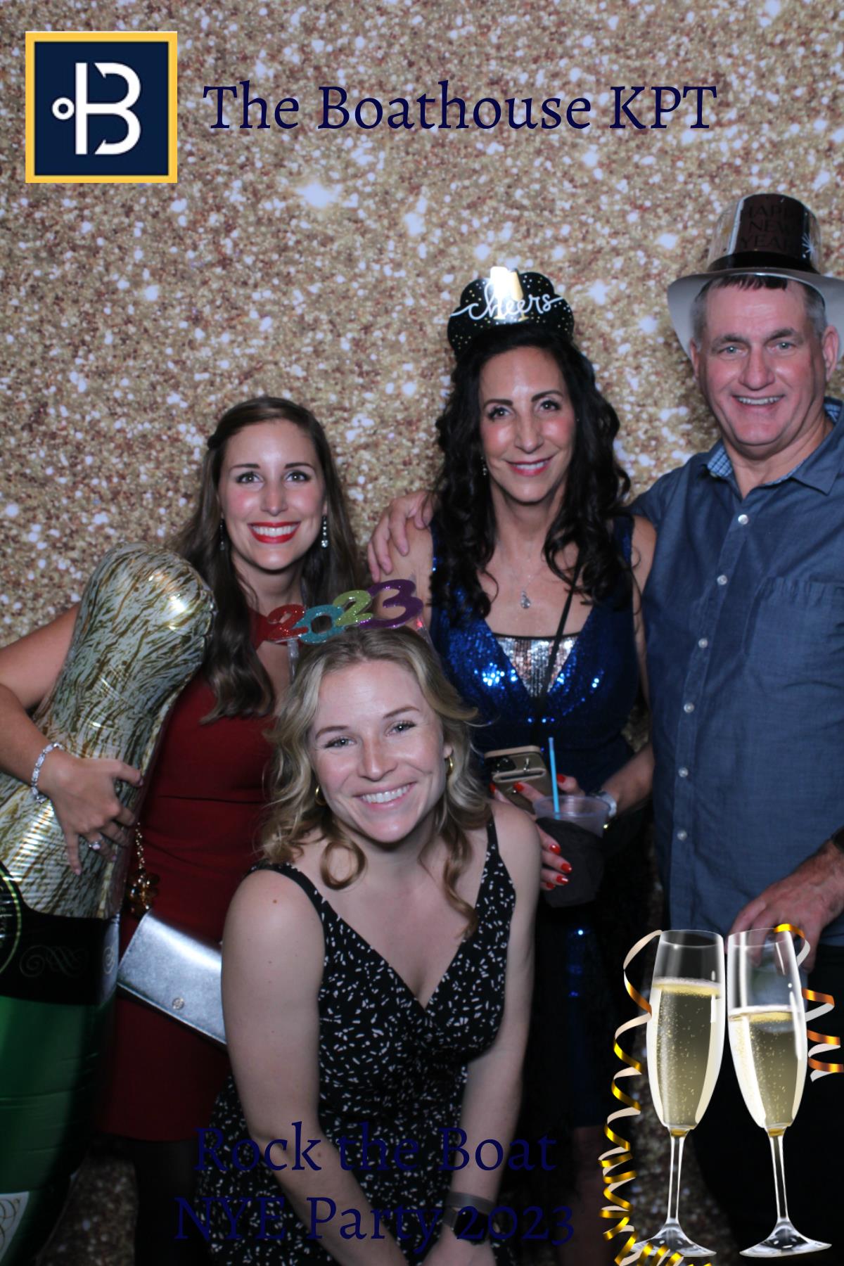 The Boathouse Restaurant Rock the Boat NYE Party 2023 | View more photos from the event at gallery.mainemagicmirror.com/u/MaineMagicMirror/The-Boathouse-Restaurant-Rock-the-Boat-NYE-Party-2023