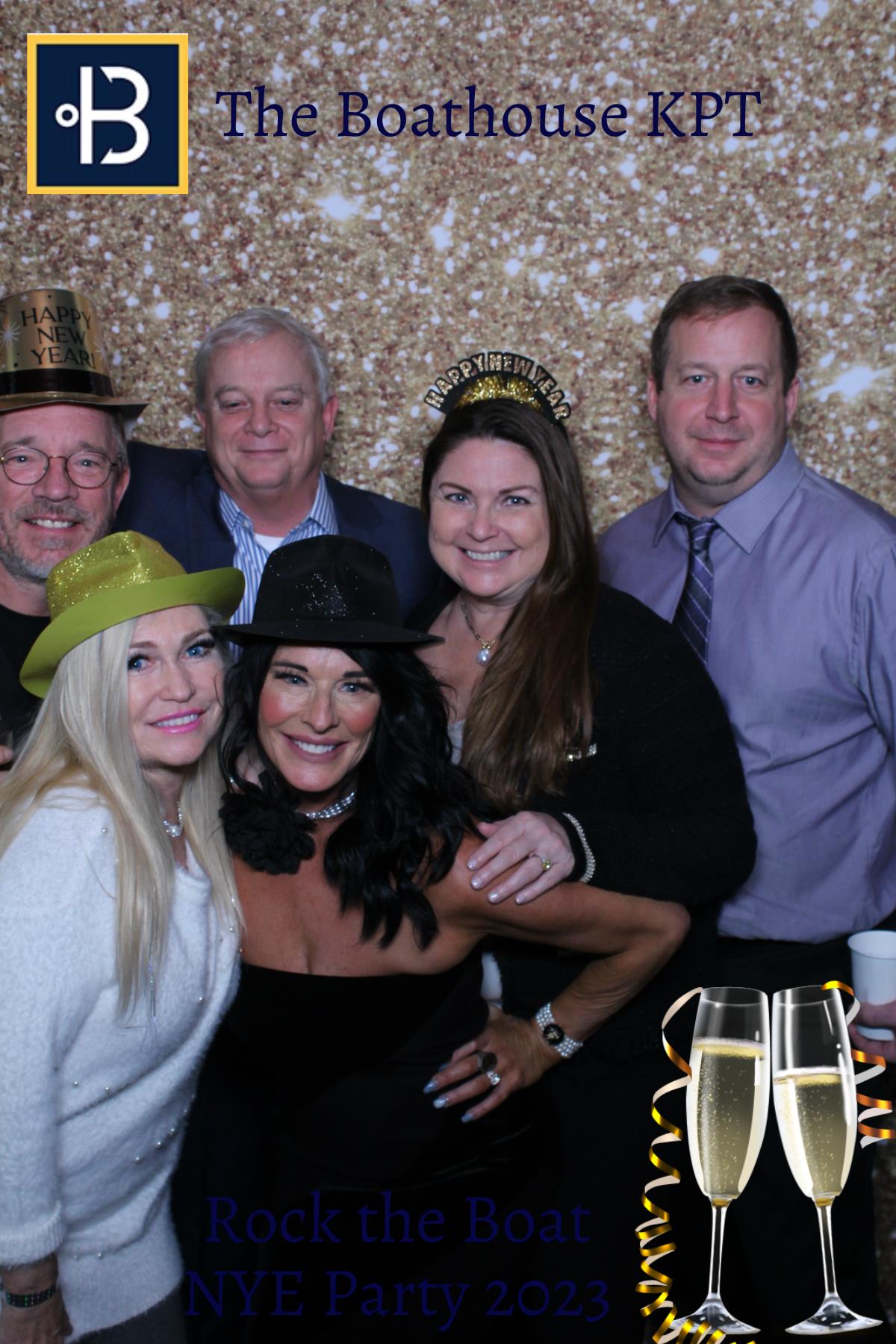 The Boathouse Restaurant Rock the Boat NYE Party 2023 | View more photos from the event at gallery.mainemagicmirror.com/u/MaineMagicMirror/The-Boathouse-Restaurant-Rock-the-Boat-NYE-Party-2023