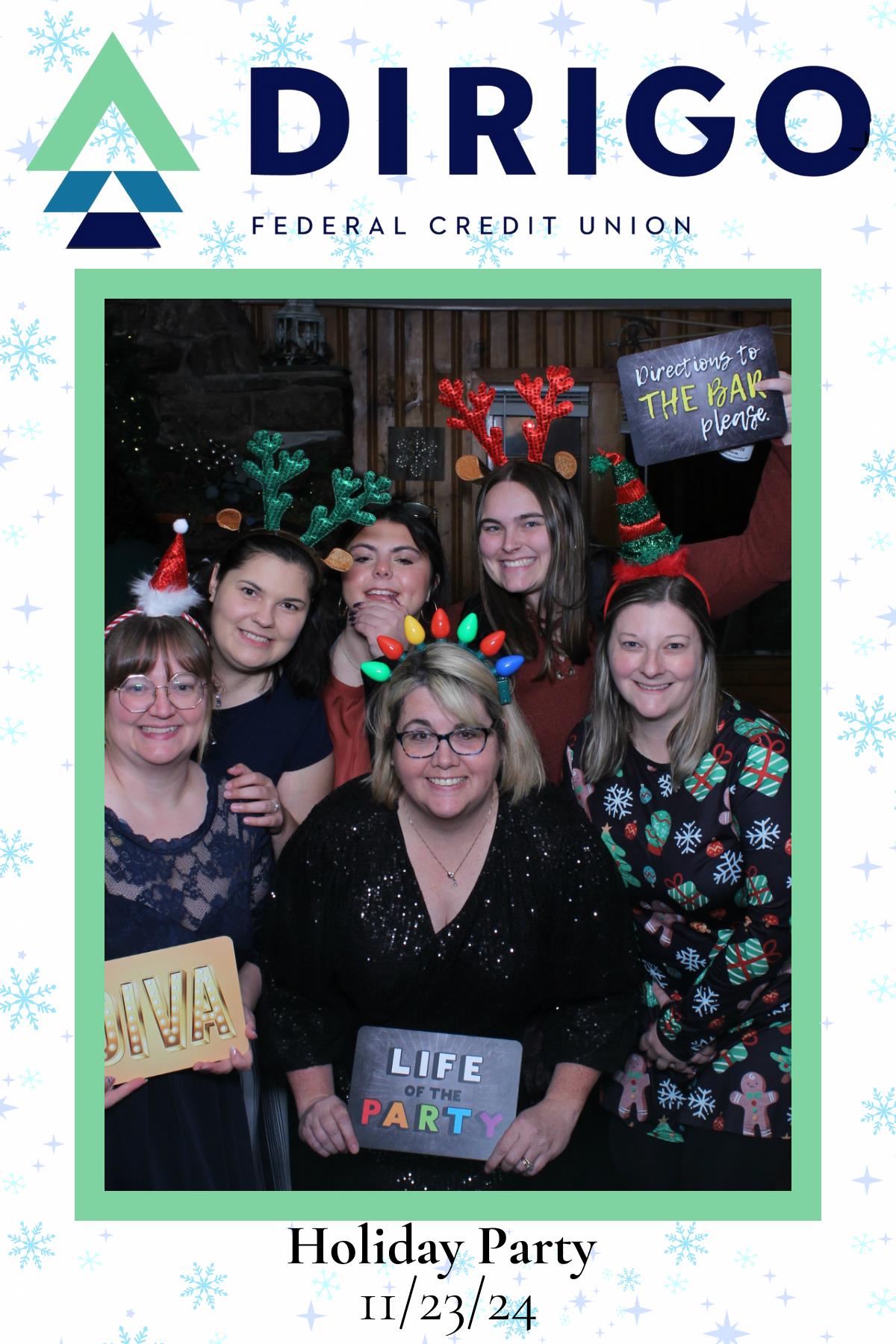 Dirigo FCU Holiday Party | View more photos from the event at gallery.mainemagicmirror.com/u/MaineMagicMirror/Dirigo-FCU-Holiday-Party