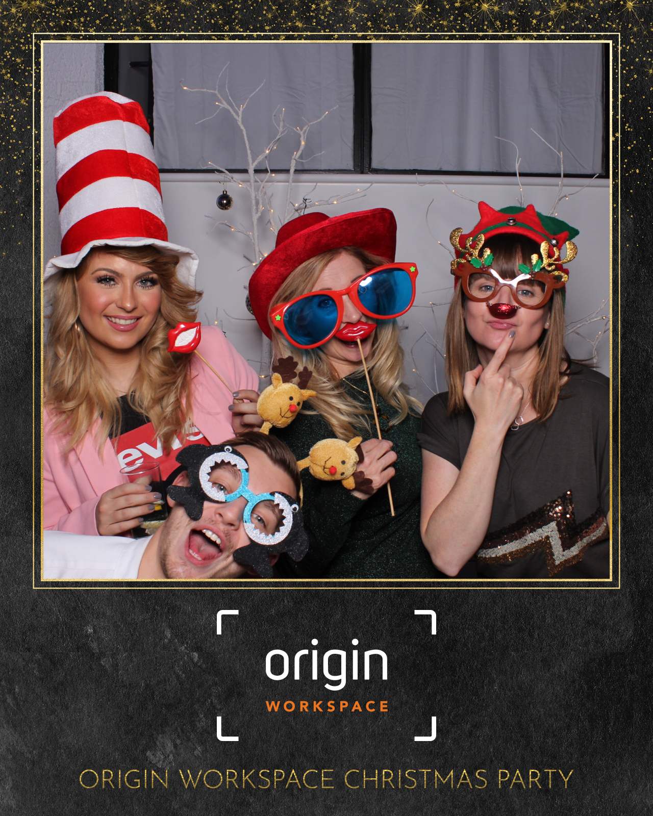 Origin Workspace Christmas Party | View more photos from the event at images.mobile-photo-booth.com/u/MobilePhotoBoothUK/Origin-Workspace-Christmas-Party