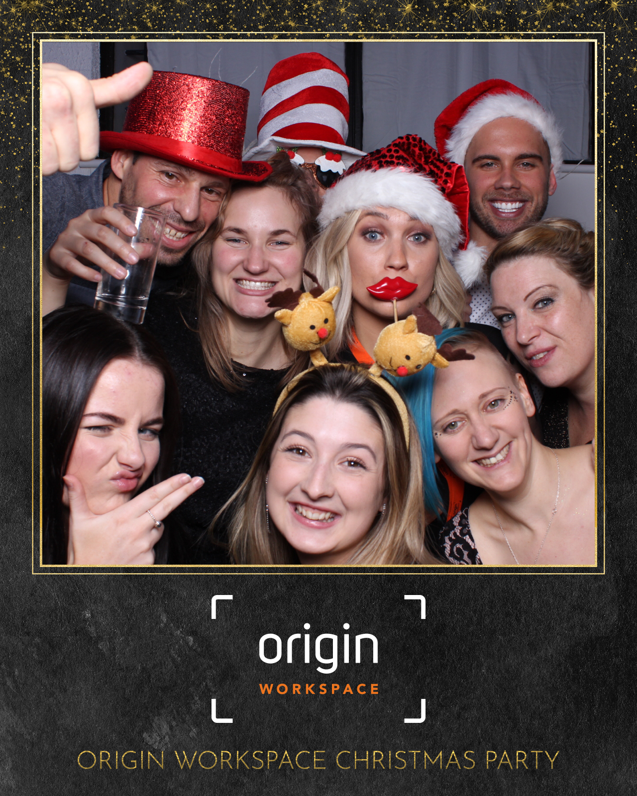 Origin Workspace Christmas Party | View more photos from the event at images.mobile-photo-booth.com/u/MobilePhotoBoothUK/Origin-Workspace-Christmas-Party