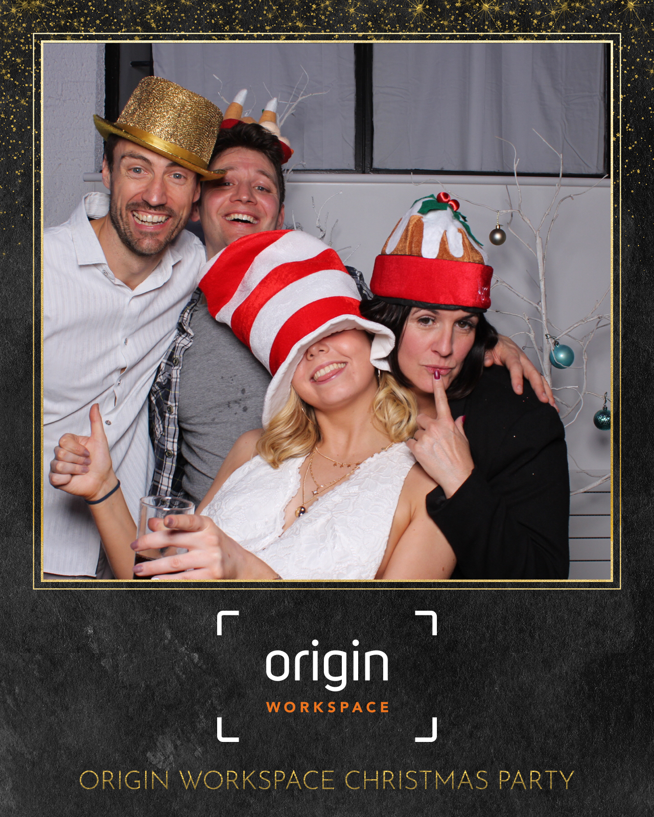 Origin Workspace Christmas Party | View more photos from the event at images.mobile-photo-booth.com/u/MobilePhotoBoothUK/Origin-Workspace-Christmas-Party