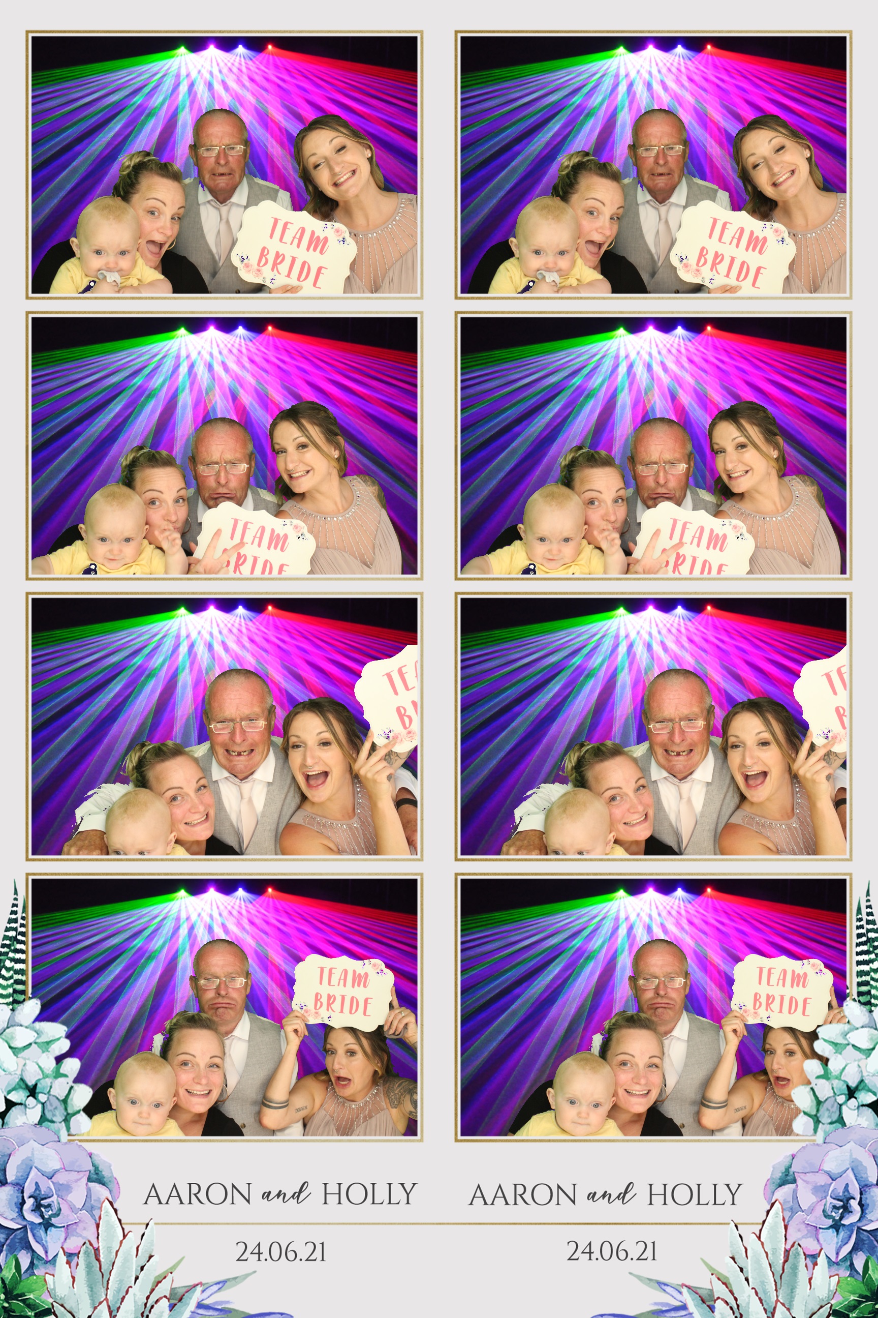 Aaron & Holly | View more photos from the event at images.mobile-photo-booth.com/u/MobilePhotoBoothUK/Aaron-Holly