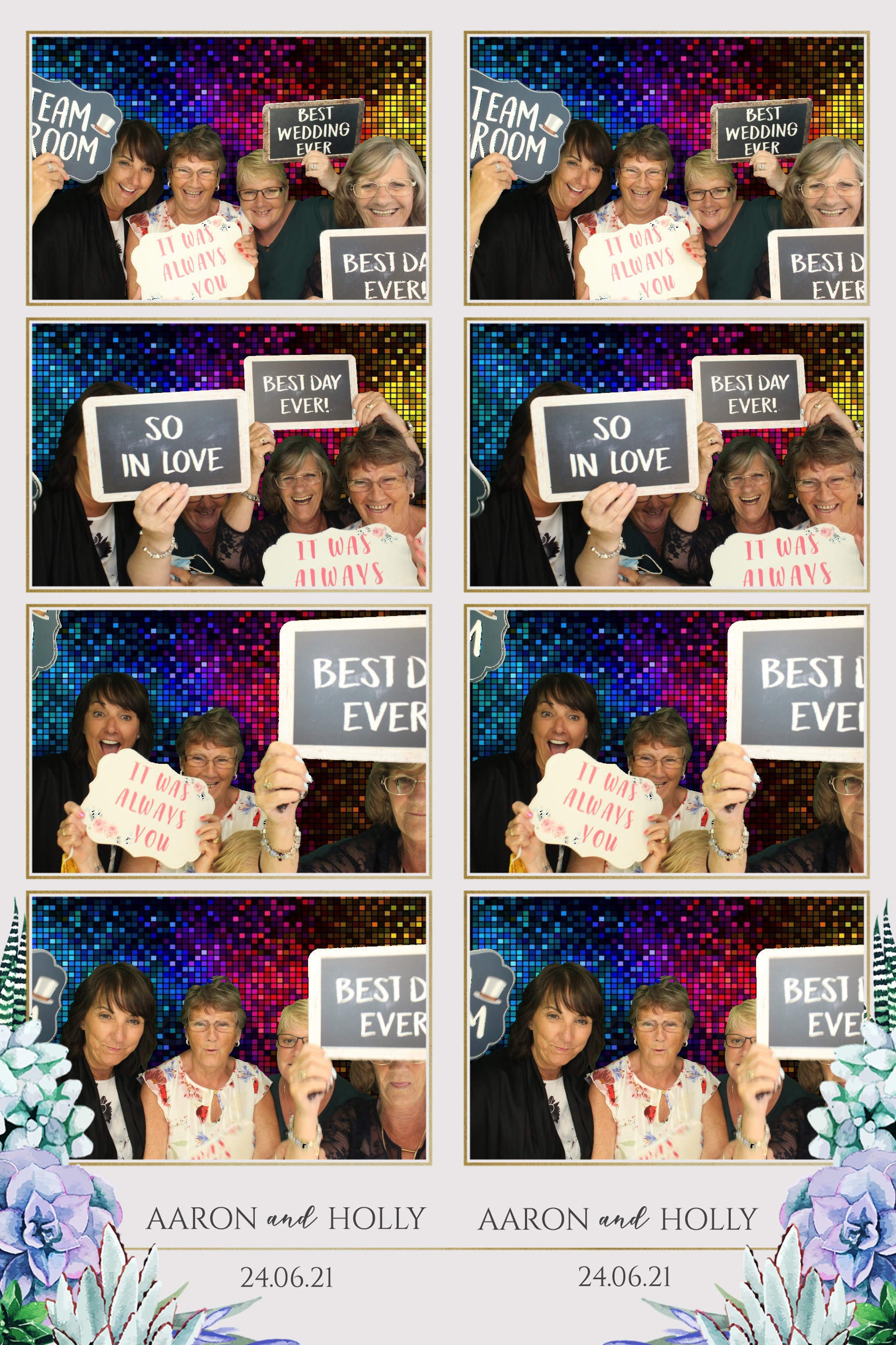 Aaron & Holly | View more photos from the event at images.mobile-photo-booth.com/u/MobilePhotoBoothUK/Aaron-Holly