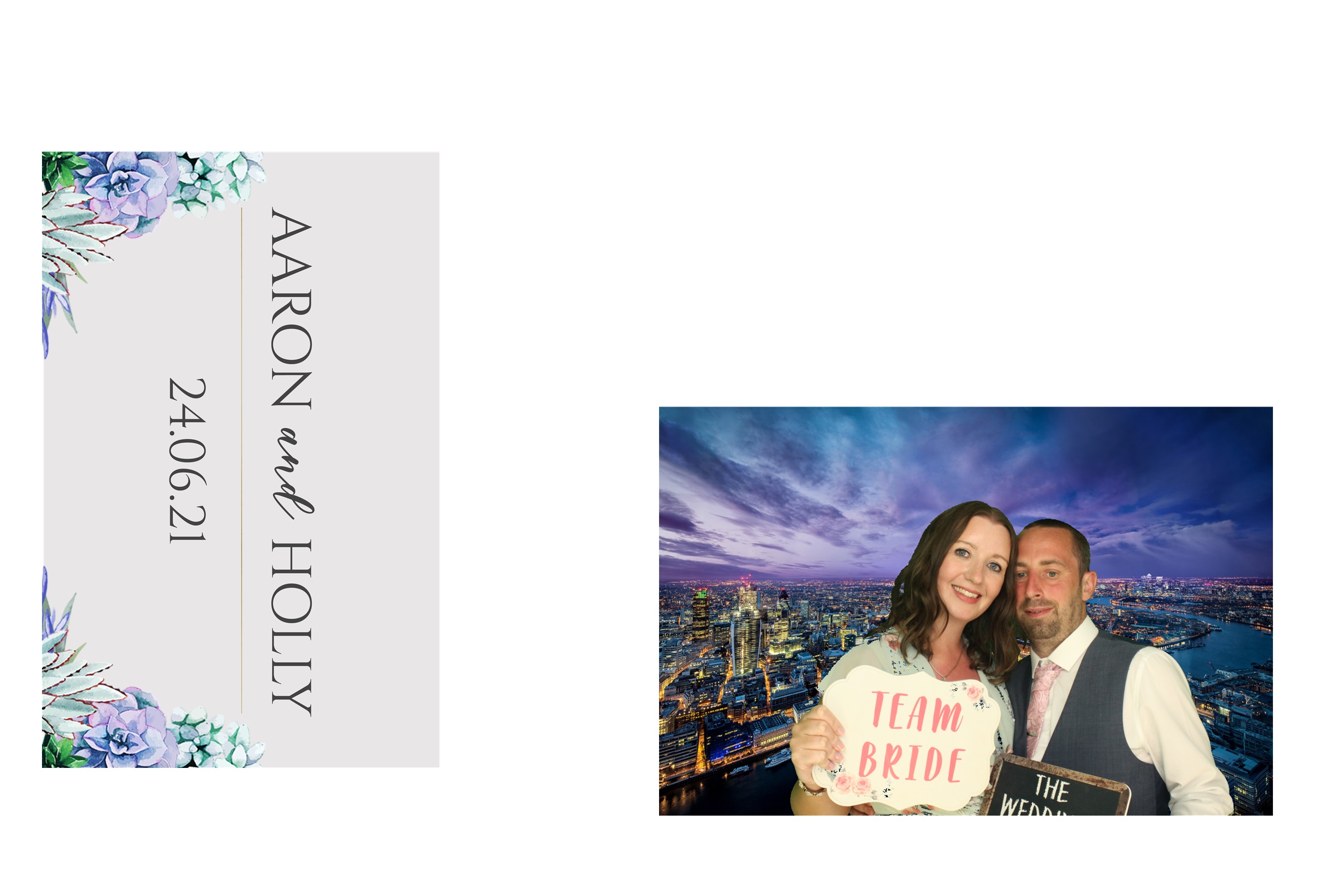 Aaron & Holly | View more photos from the event at images.mobile-photo-booth.com/u/MobilePhotoBoothUK/Aaron-Holly