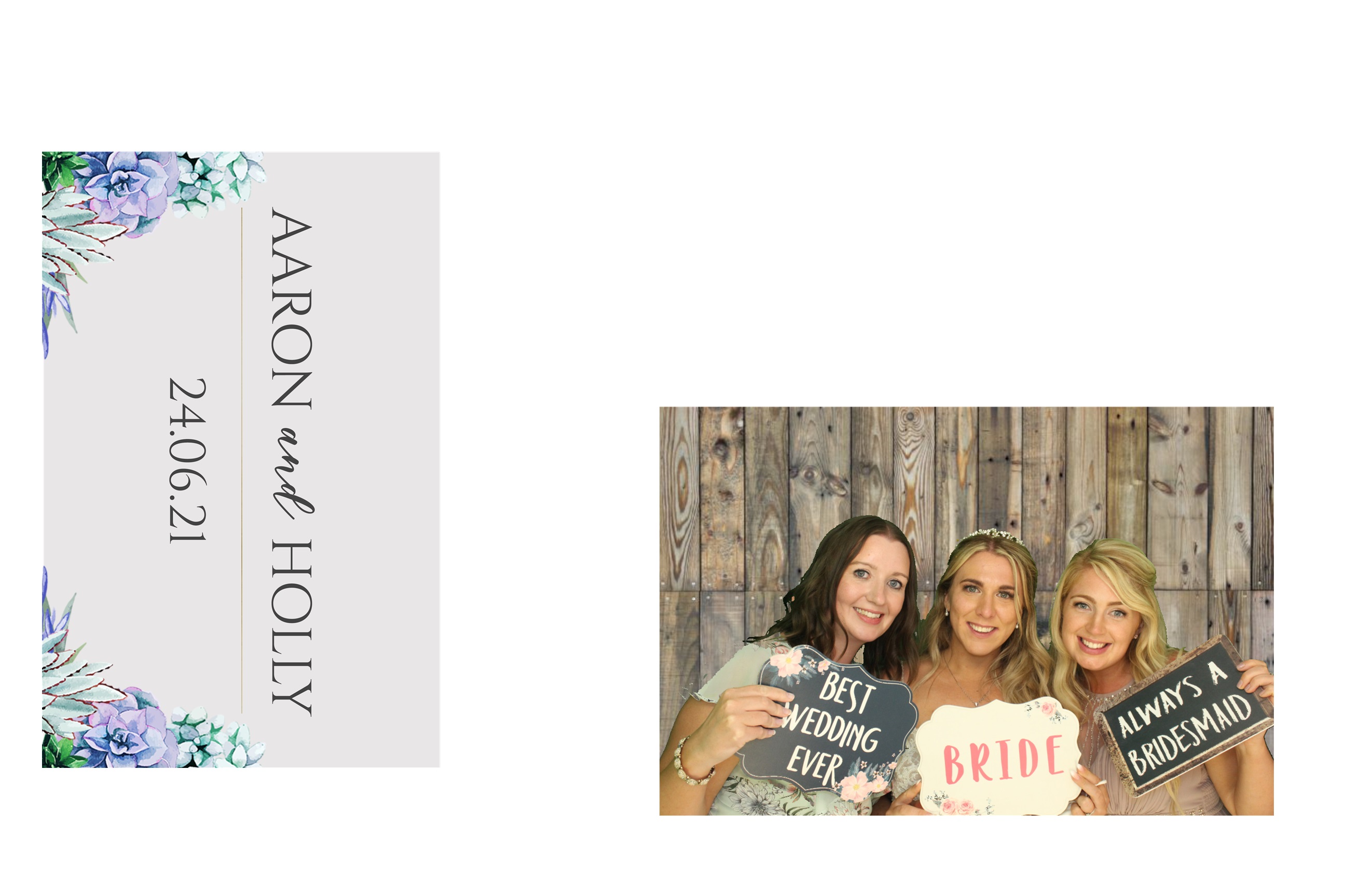 Aaron & Holly | View more photos from the event at images.mobile-photo-booth.com/u/MobilePhotoBoothUK/Aaron-Holly
