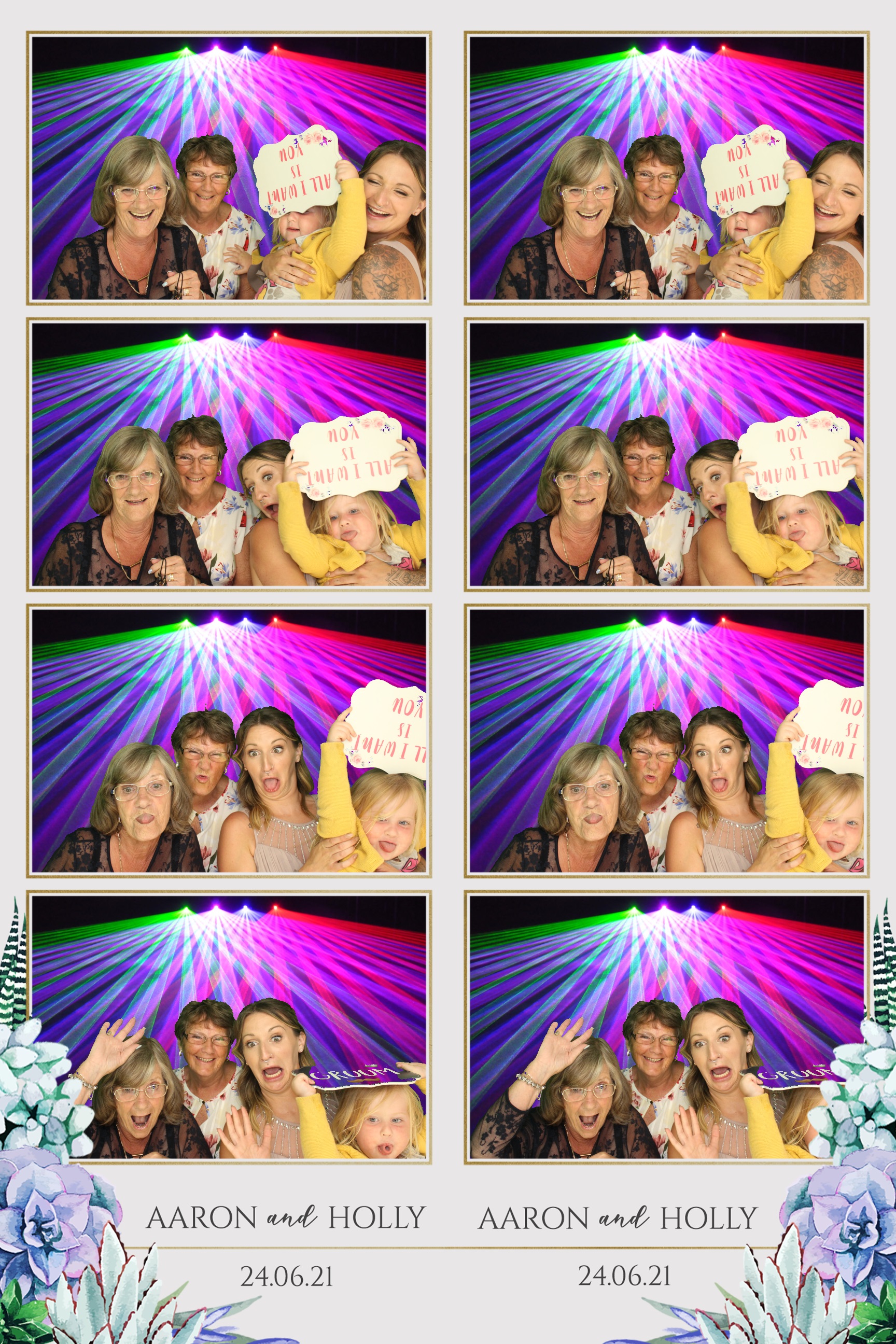 Aaron & Holly | View more photos from the event at images.mobile-photo-booth.com/u/MobilePhotoBoothUK/Aaron-Holly