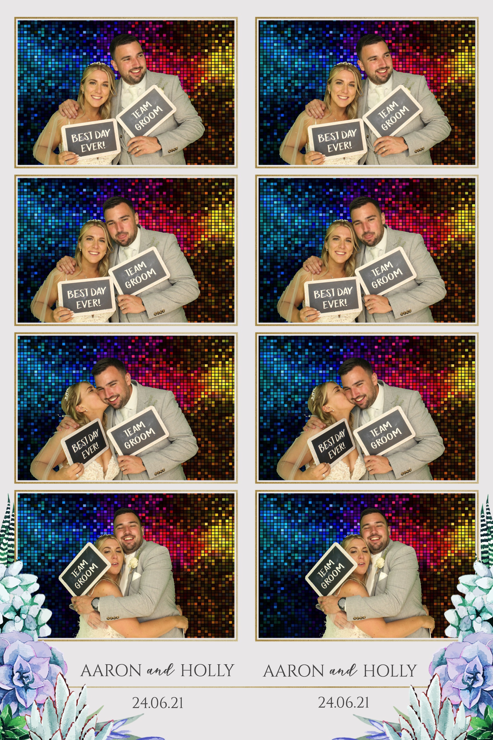 Aaron & Holly | View more photos from the event at images.mobile-photo-booth.com/u/MobilePhotoBoothUK/Aaron-Holly