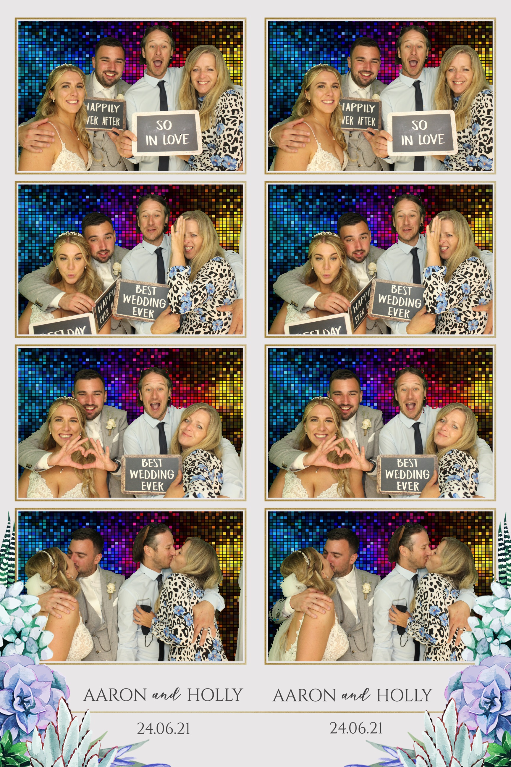 Aaron & Holly | View more photos from the event at images.mobile-photo-booth.com/u/MobilePhotoBoothUK/Aaron-Holly