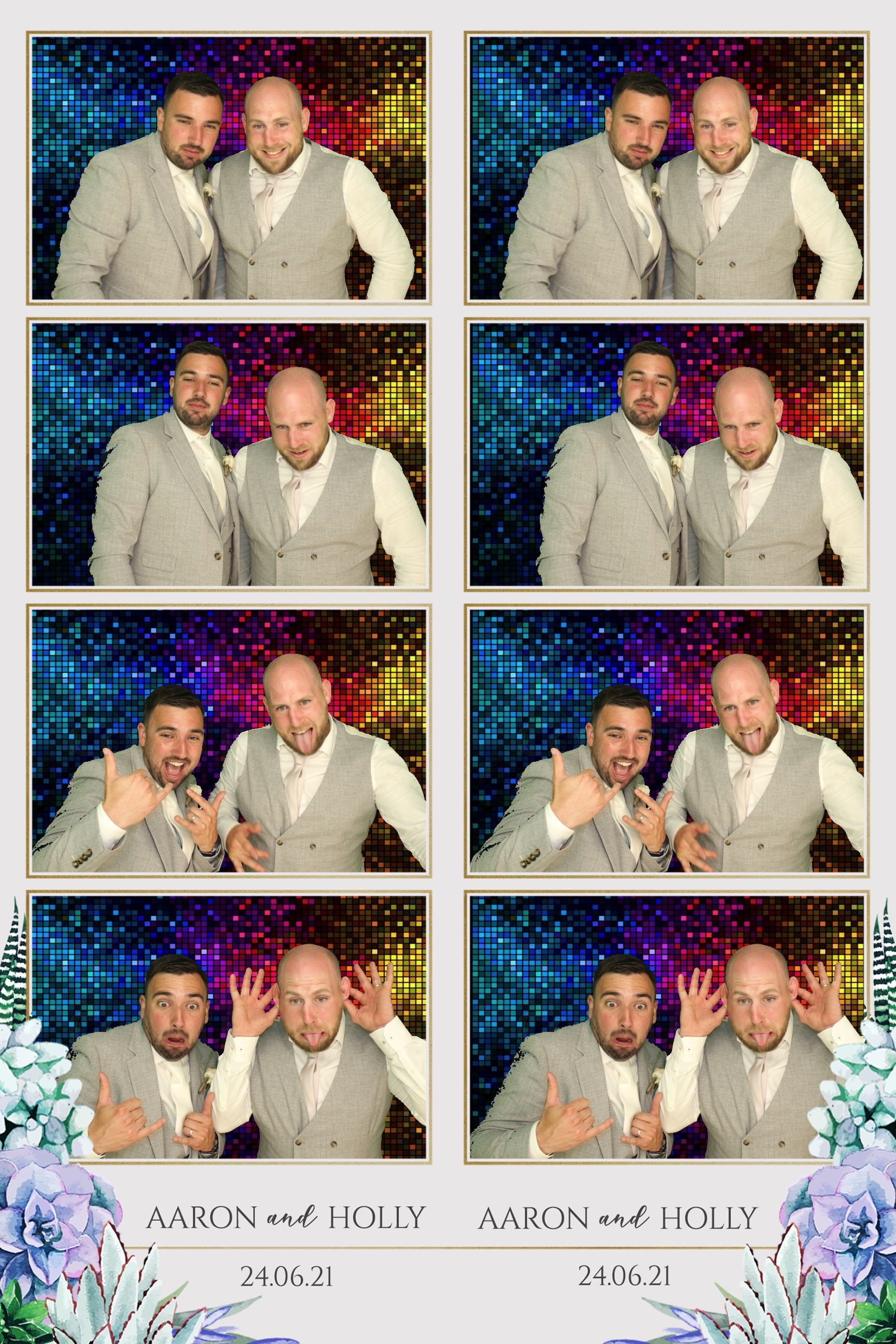 Aaron & Holly | View more photos from the event at images.mobile-photo-booth.com/u/MobilePhotoBoothUK/Aaron-Holly