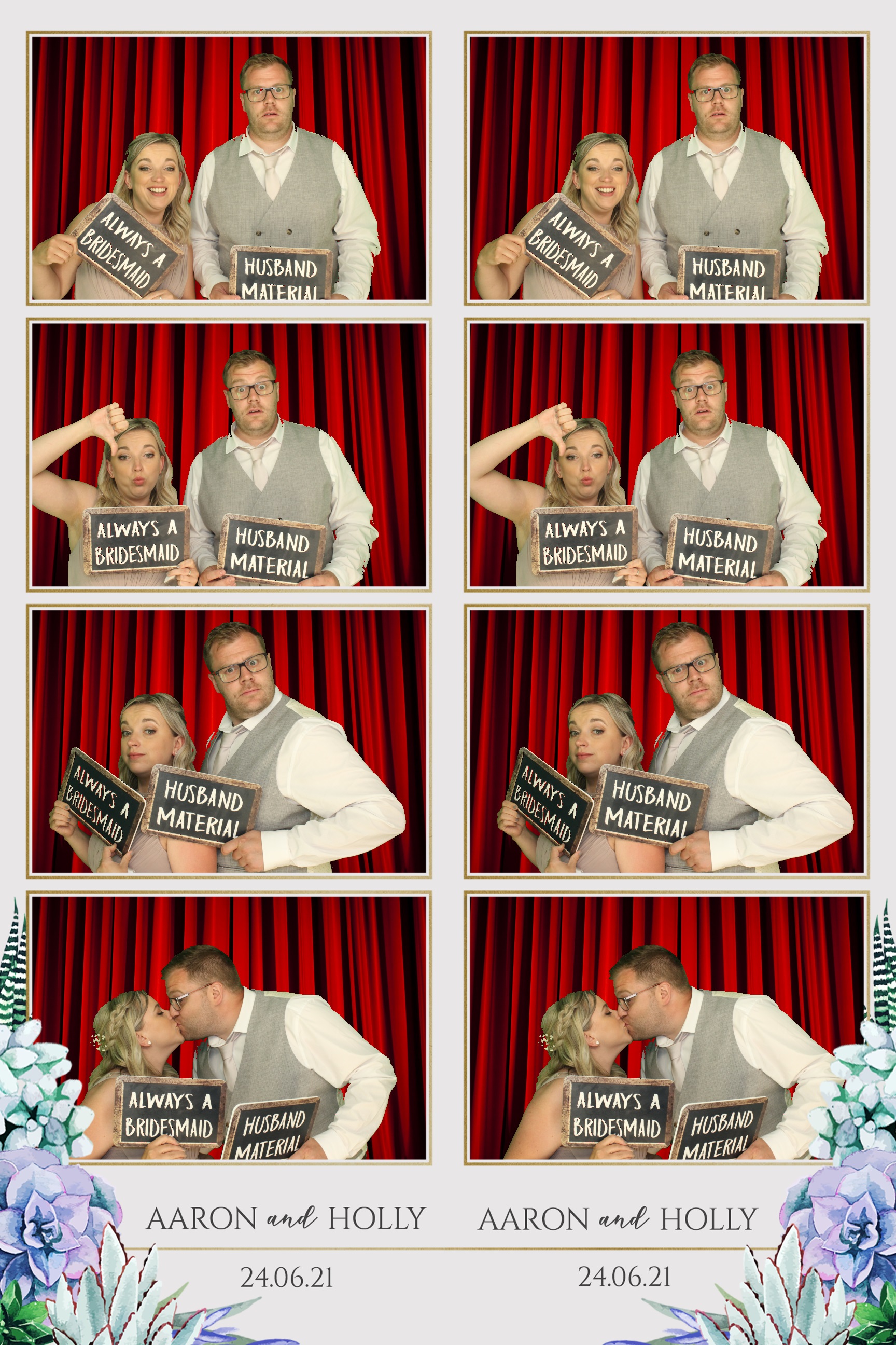 Aaron & Holly | View more photos from the event at images.mobile-photo-booth.com/u/MobilePhotoBoothUK/Aaron-Holly