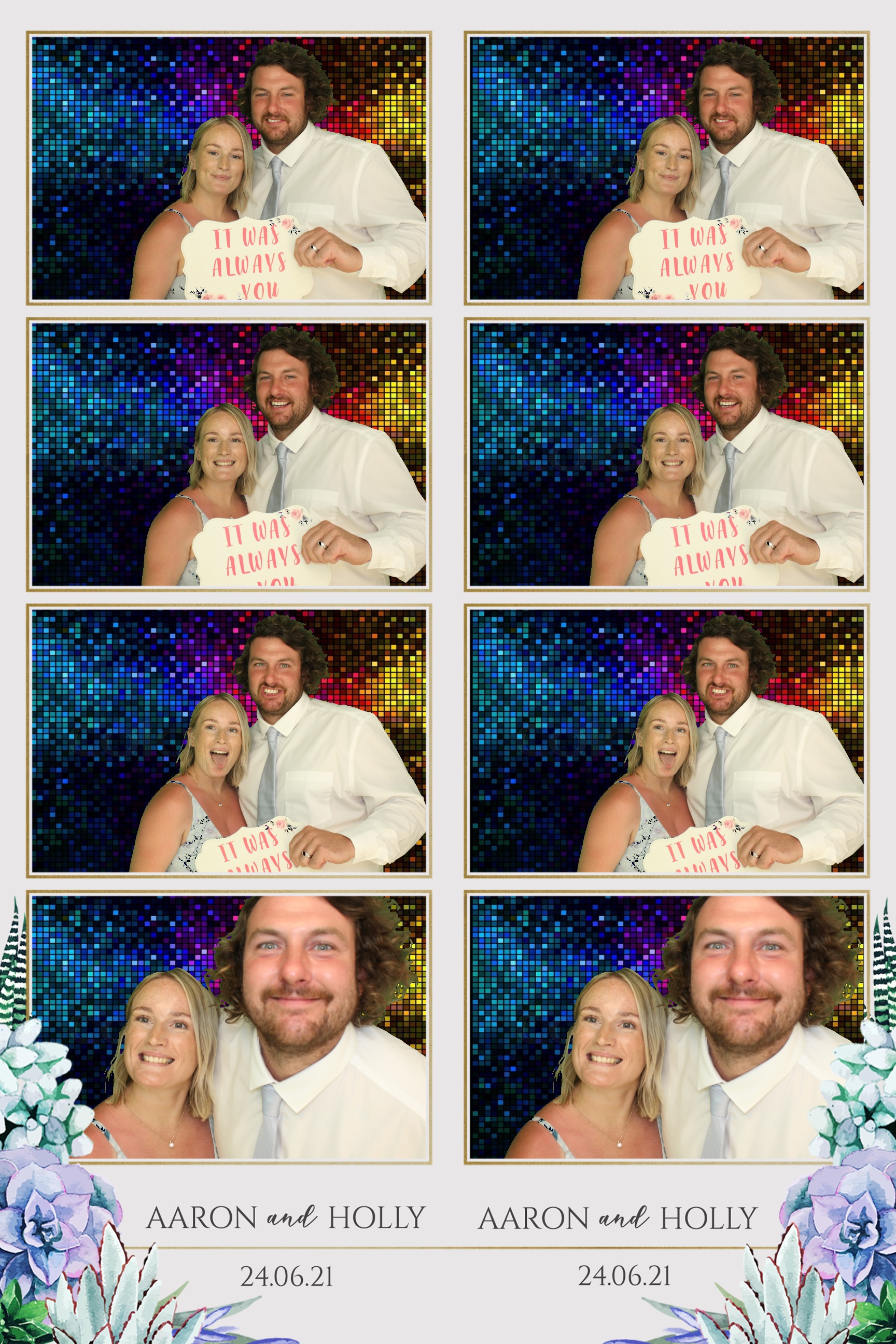 Aaron & Holly | View more photos from the event at images.mobile-photo-booth.com/u/MobilePhotoBoothUK/Aaron-Holly