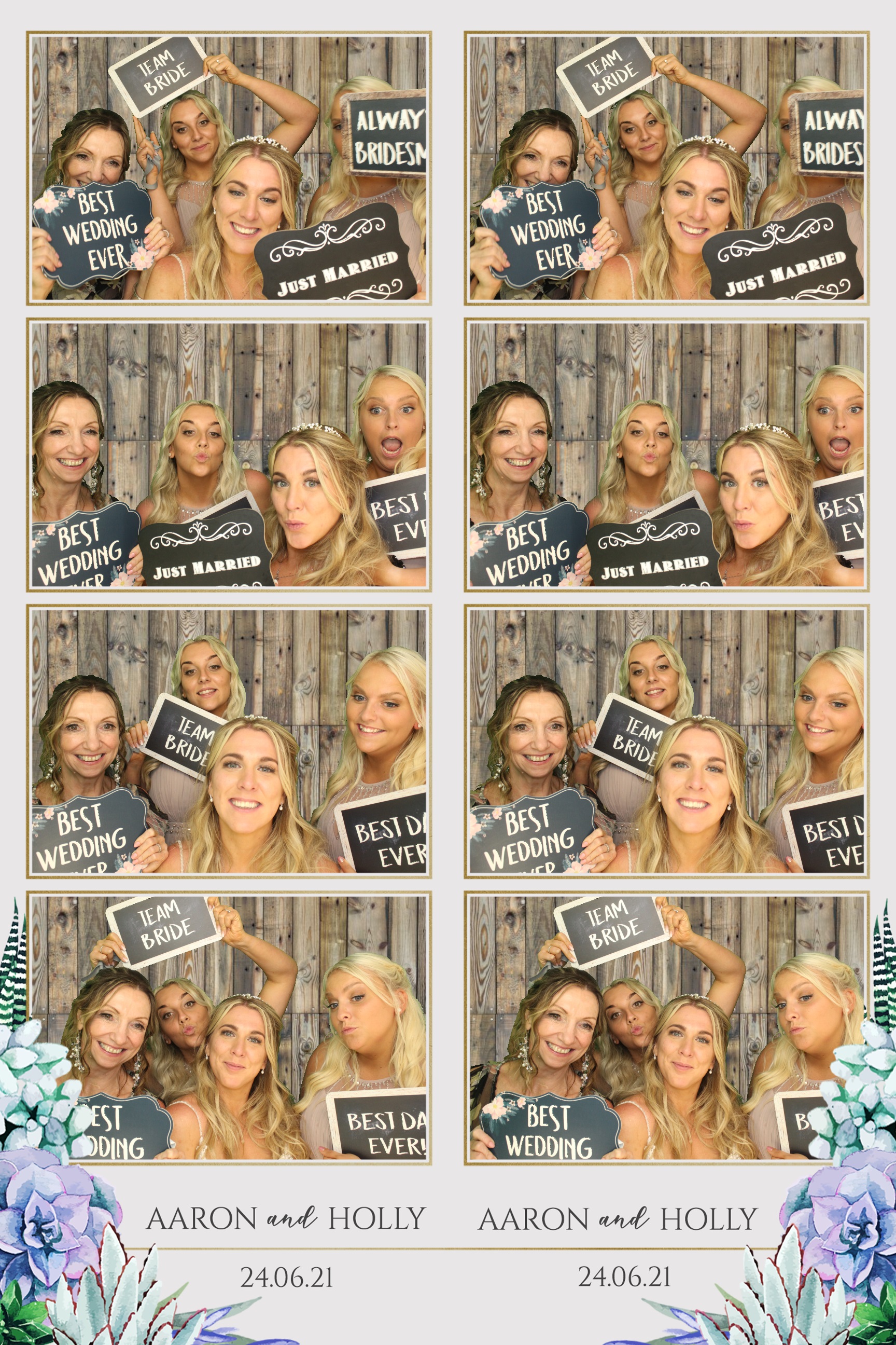 Aaron & Holly | View more photos from the event at images.mobile-photo-booth.com/u/MobilePhotoBoothUK/Aaron-Holly