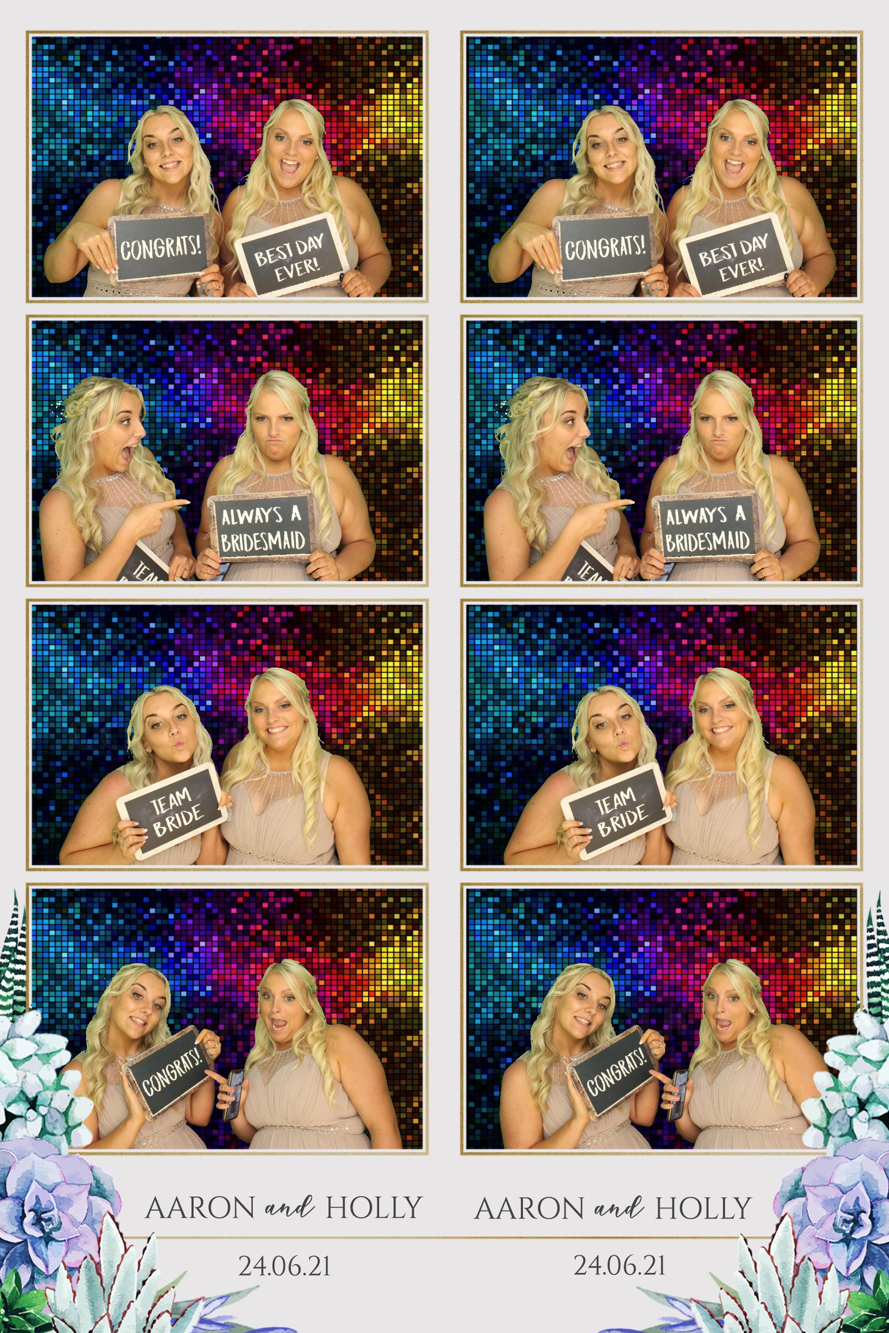 Aaron & Holly | View more photos from the event at images.mobile-photo-booth.com/u/MobilePhotoBoothUK/Aaron-Holly