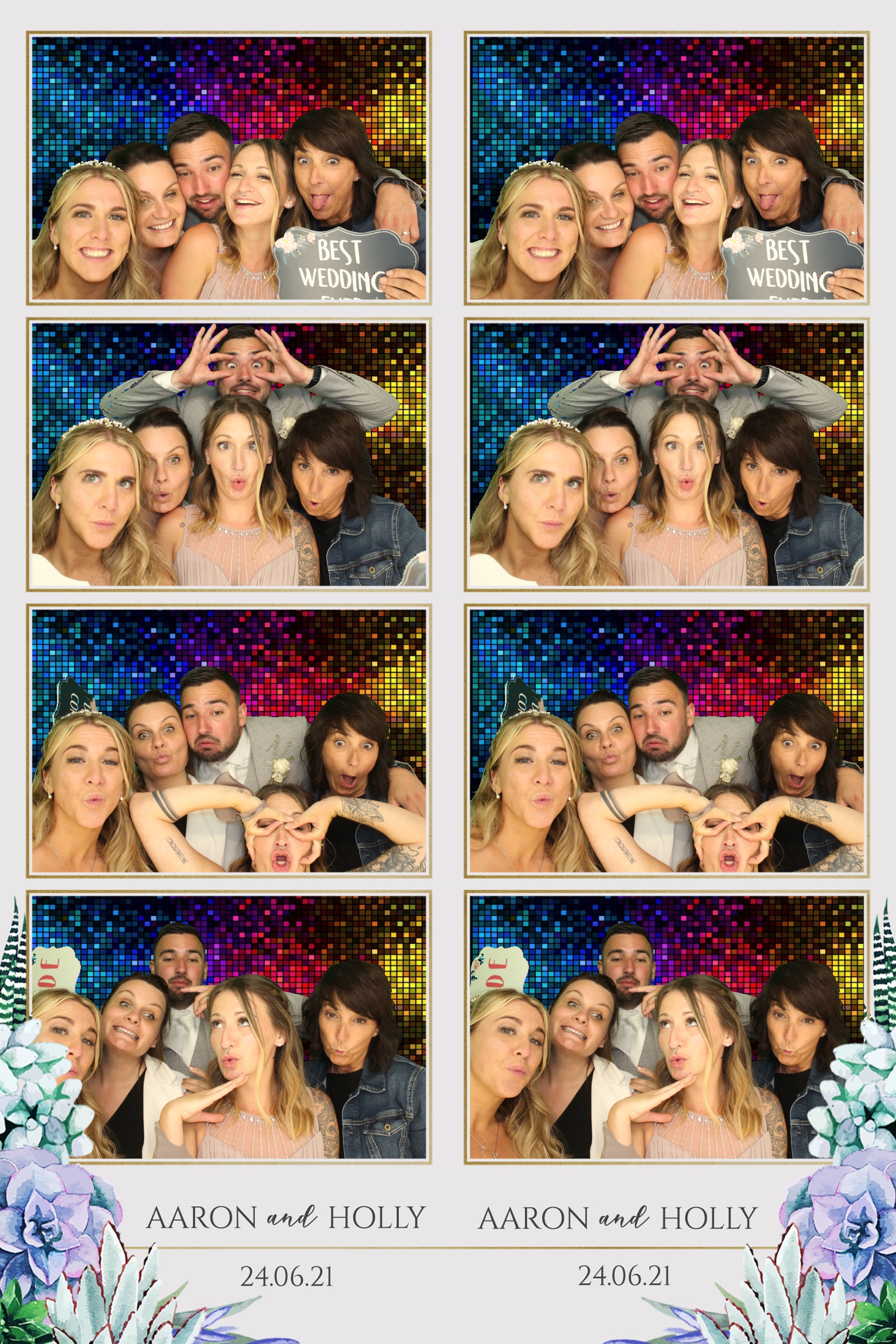 Aaron & Holly | View more photos from the event at images.mobile-photo-booth.com/u/MobilePhotoBoothUK/Aaron-Holly