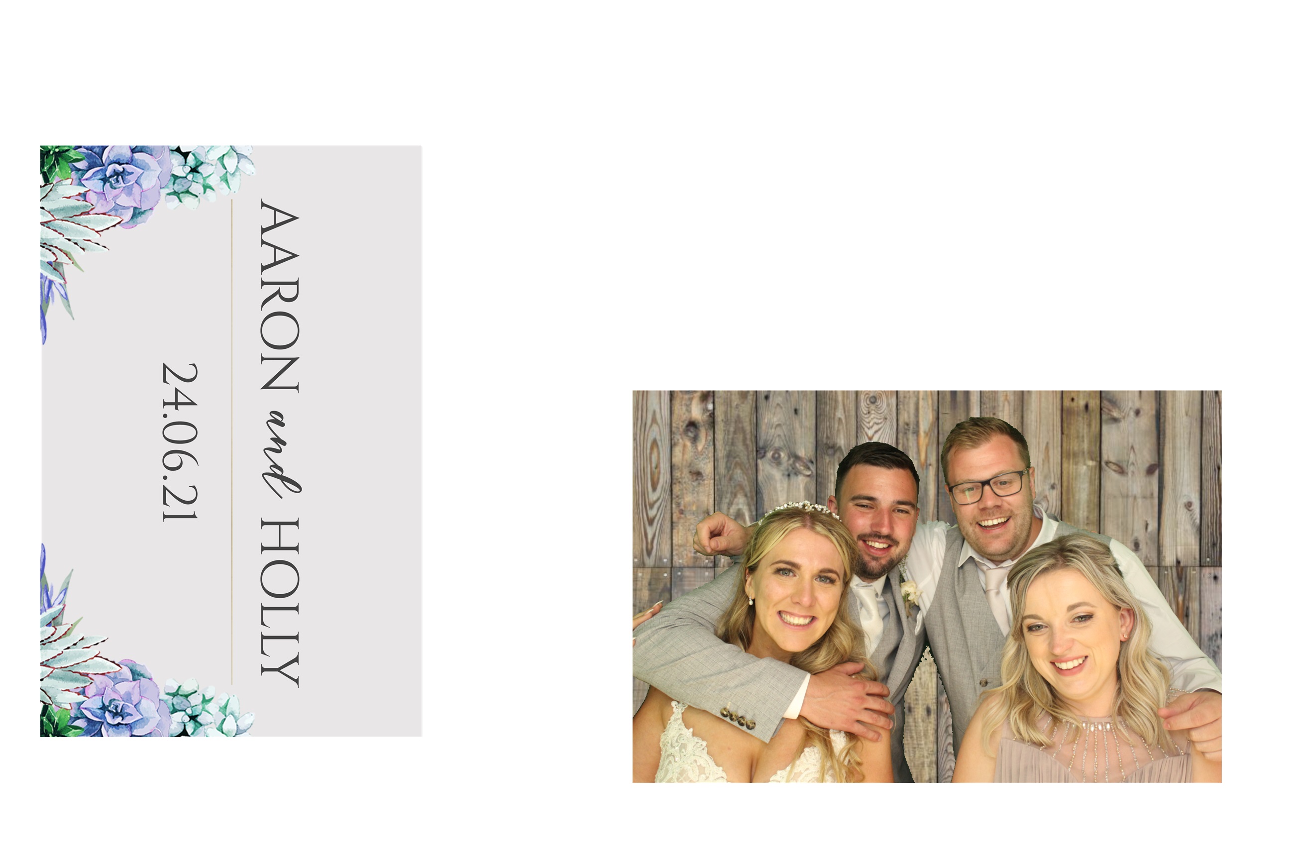 Aaron & Holly | View more photos from the event at images.mobile-photo-booth.com/u/MobilePhotoBoothUK/Aaron-Holly