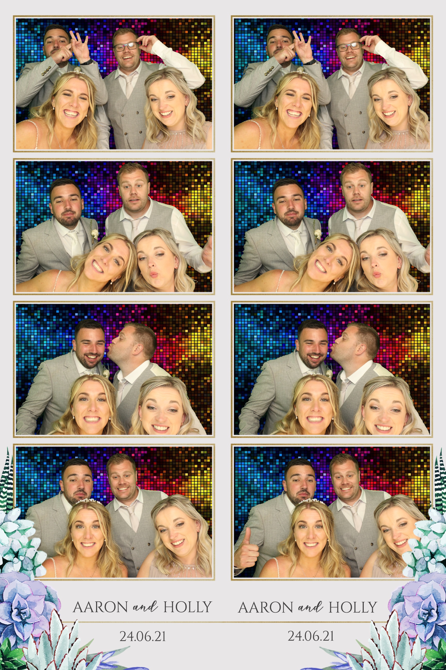 Aaron & Holly | View more photos from the event at images.mobile-photo-booth.com/u/MobilePhotoBoothUK/Aaron-Holly