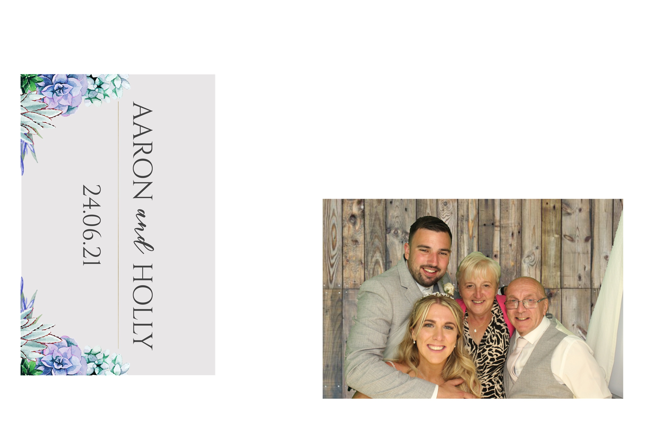 Aaron & Holly | View more photos from the event at images.mobile-photo-booth.com/u/MobilePhotoBoothUK/Aaron-Holly
