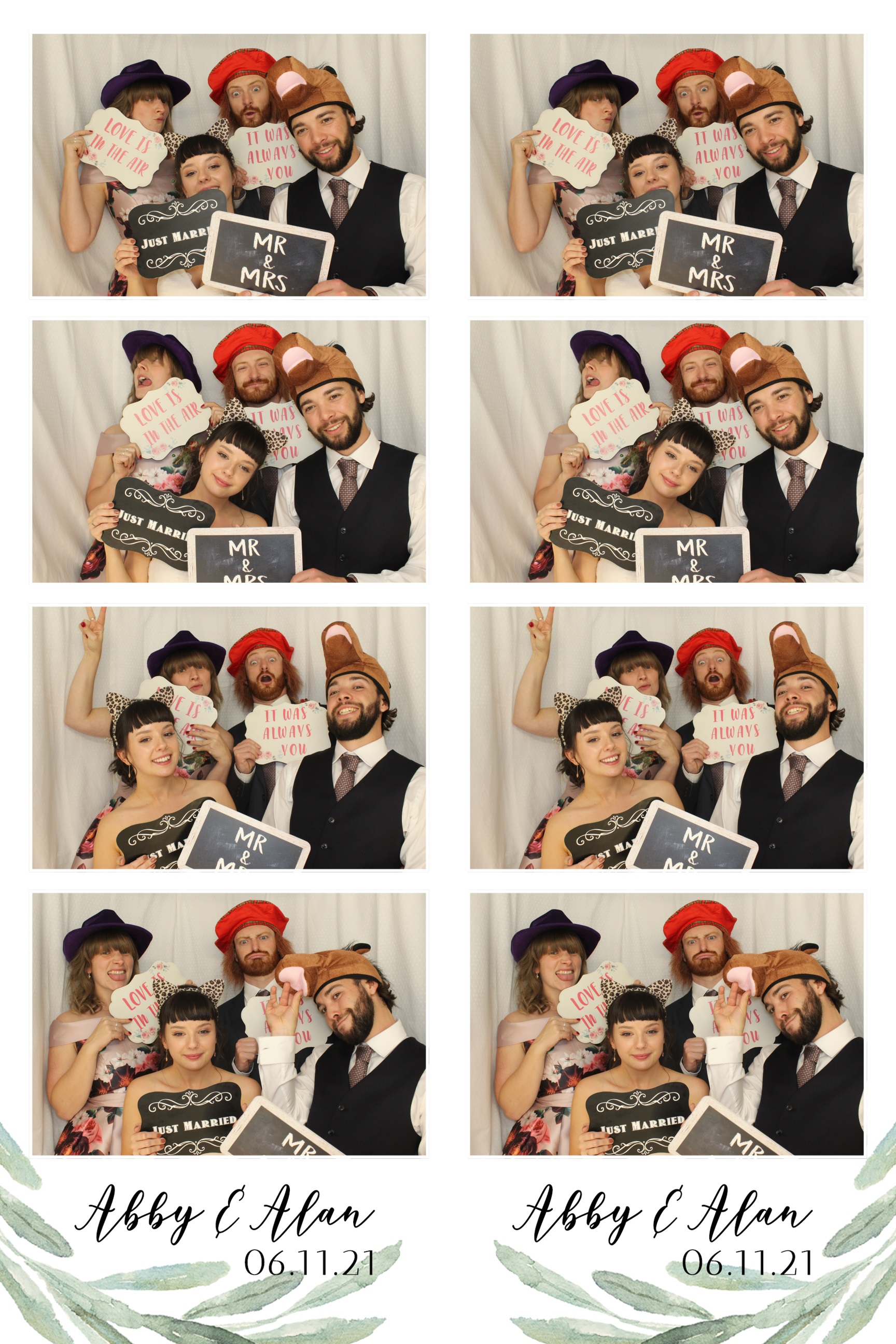 Abby & Alan | View more photos from the event at images.mobile-photo-booth.com/u/MobilePhotoBoothUK/Abby-Alan