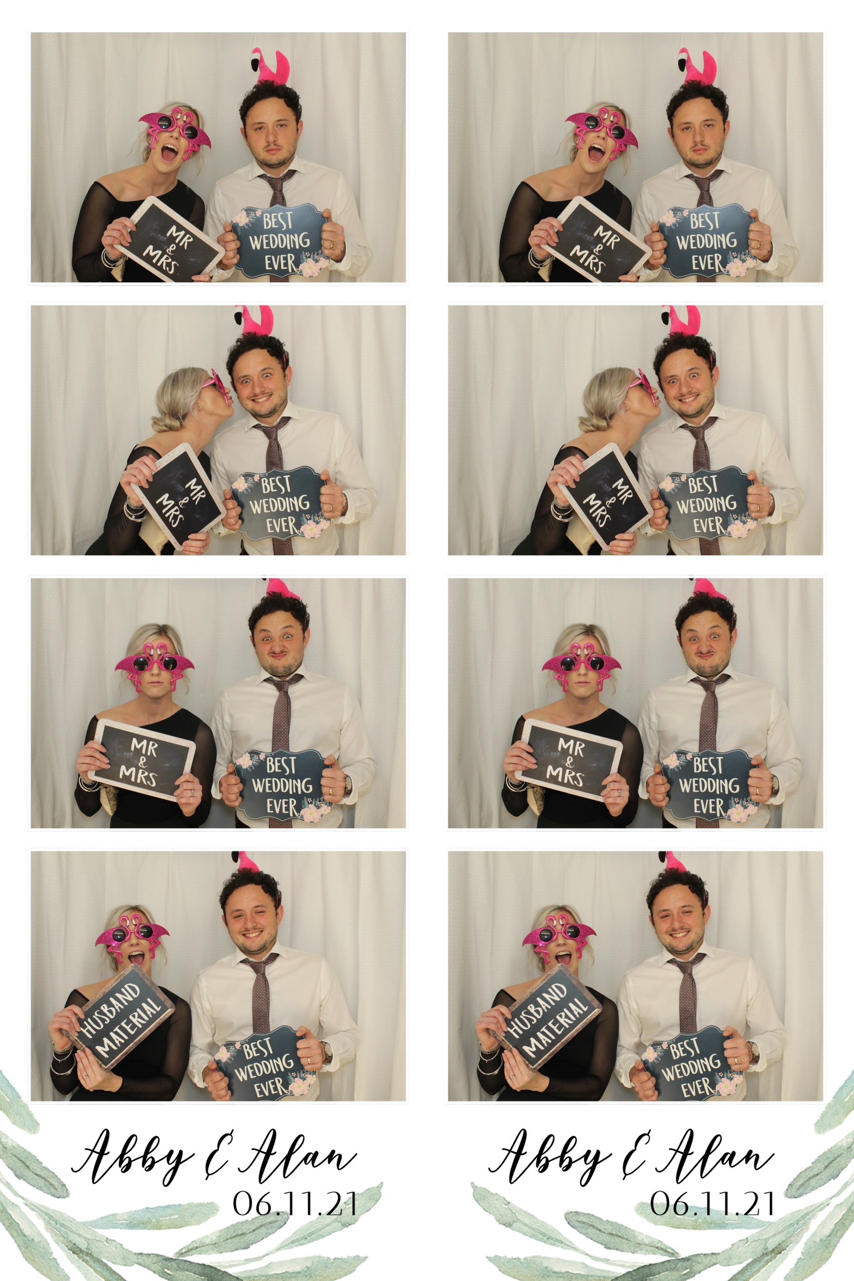 Abby & Alan | View more photos from the event at images.mobile-photo-booth.com/u/MobilePhotoBoothUK/Abby-Alan