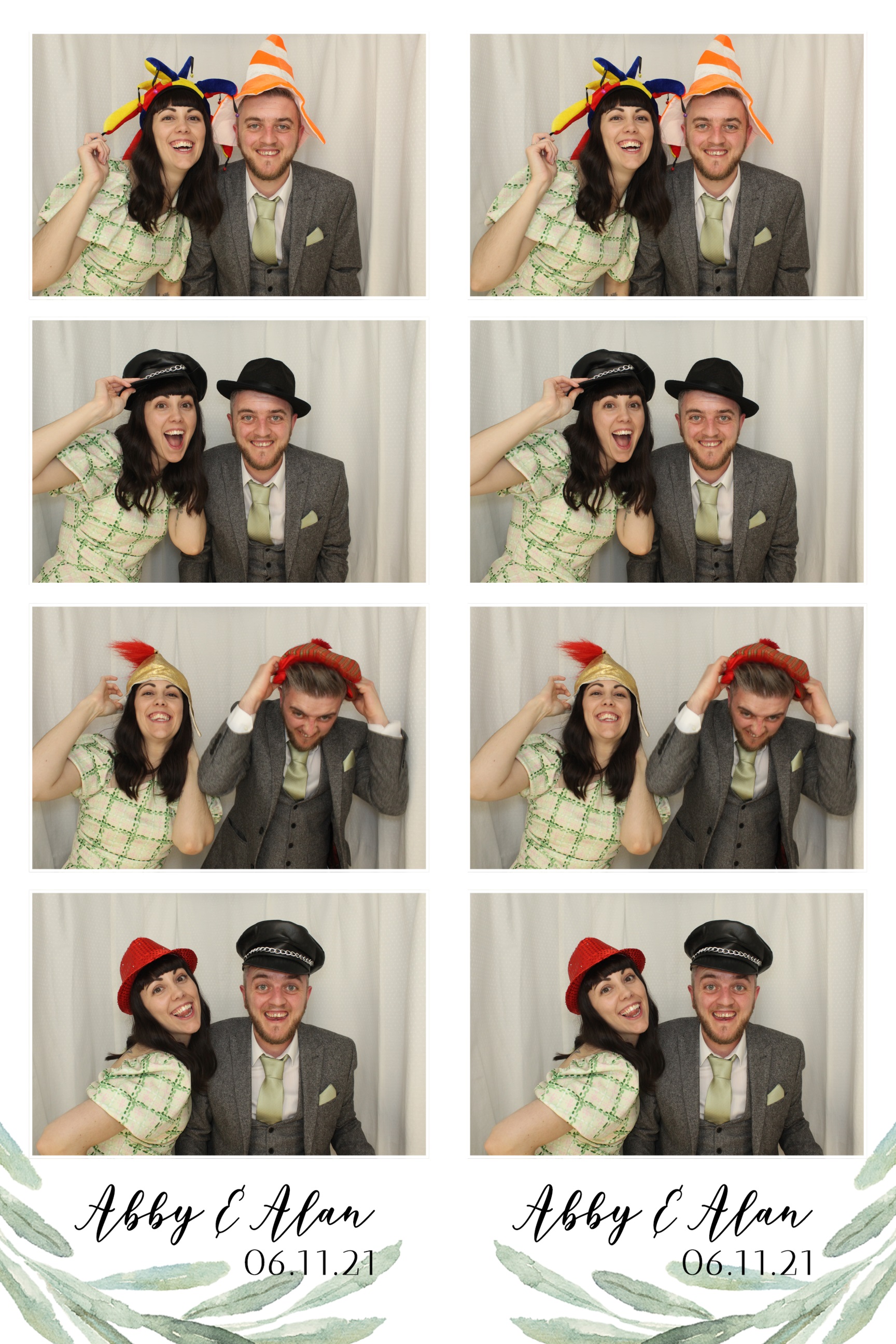 Abby & Alan | View more photos from the event at images.mobile-photo-booth.com/u/MobilePhotoBoothUK/Abby-Alan