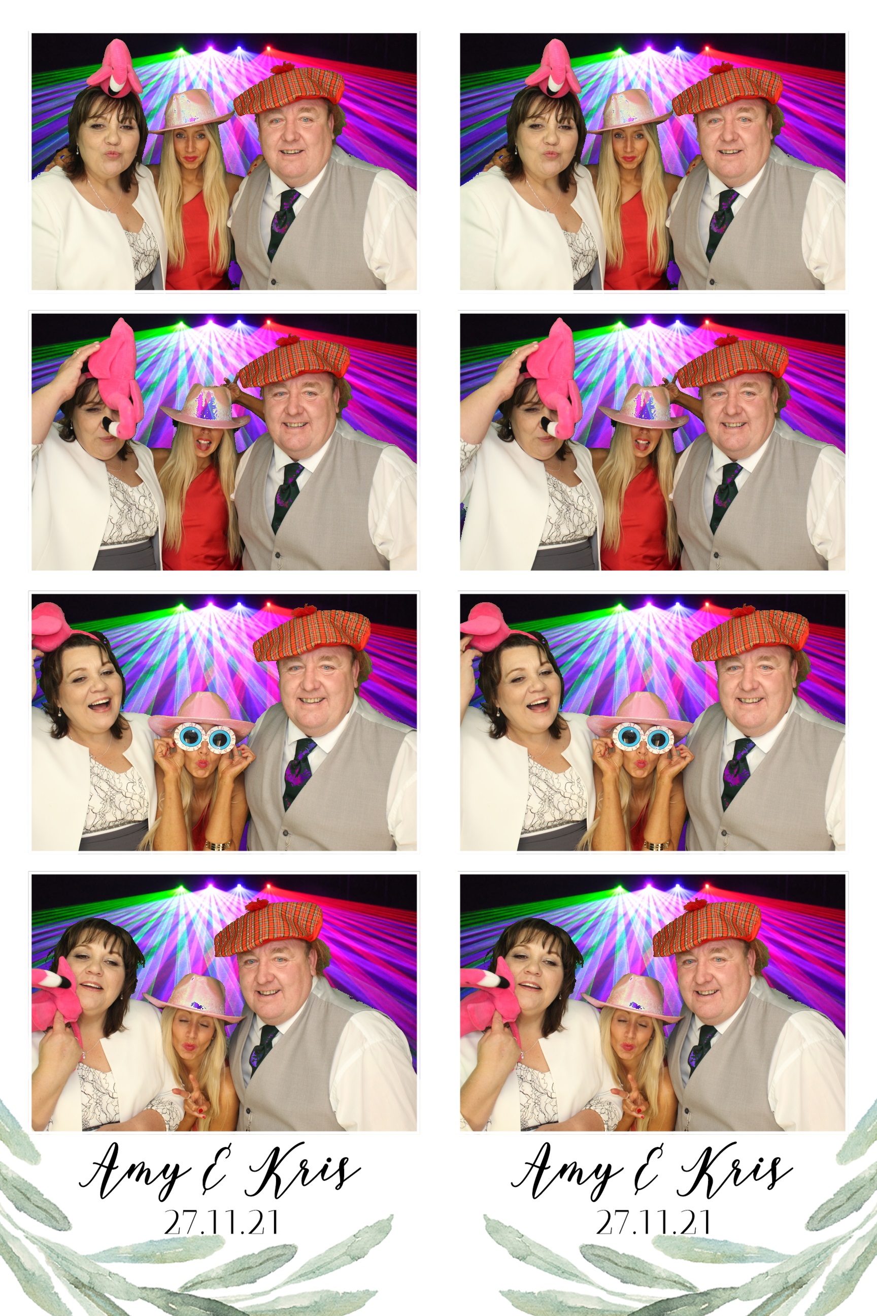 Amy & Kris | View more photos from the event at images.mobile-photo-booth.com/u/MobilePhotoBoothUK/Amy-Kris
