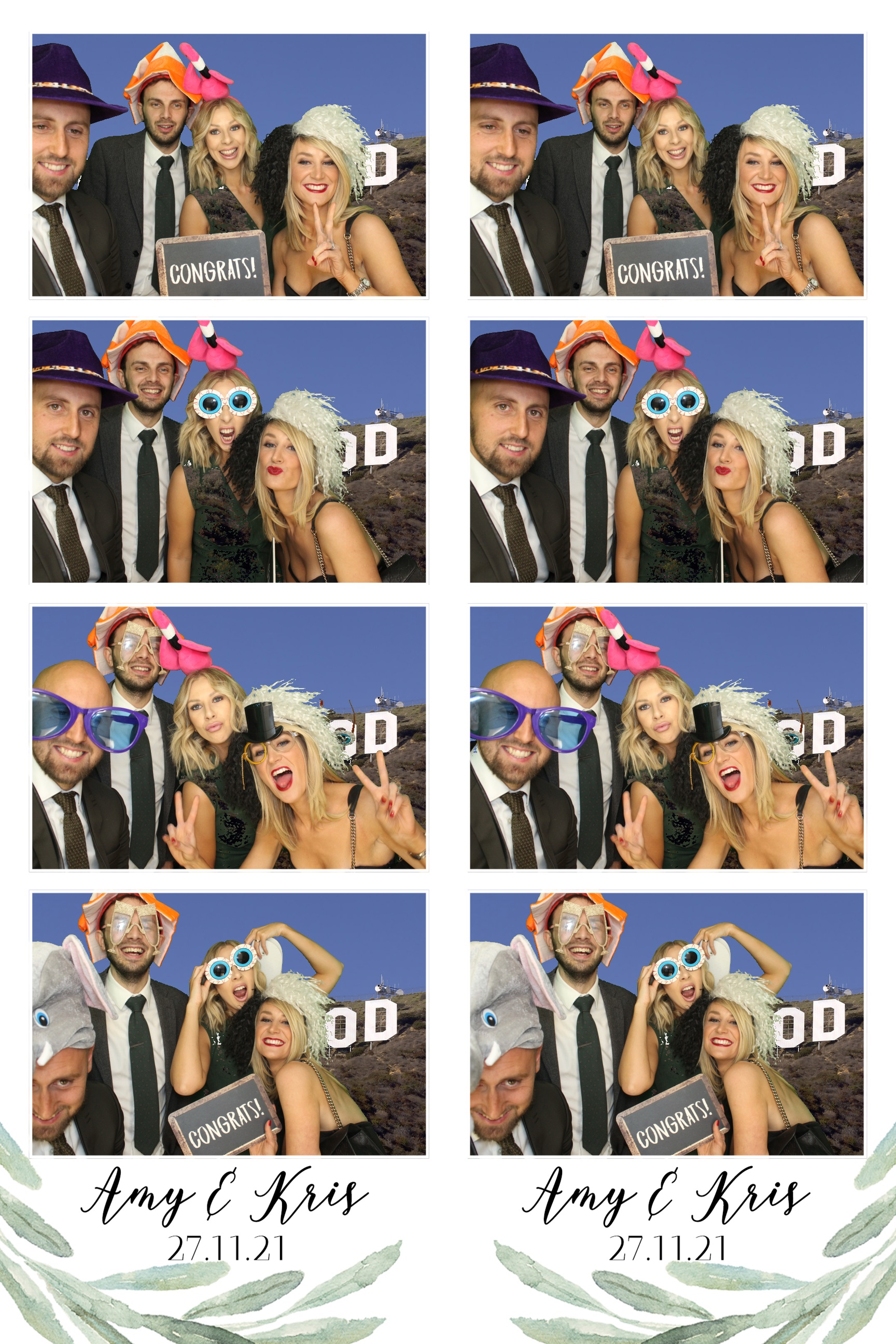 Amy & Kris | View more photos from the event at images.mobile-photo-booth.com/u/MobilePhotoBoothUK/Amy-Kris