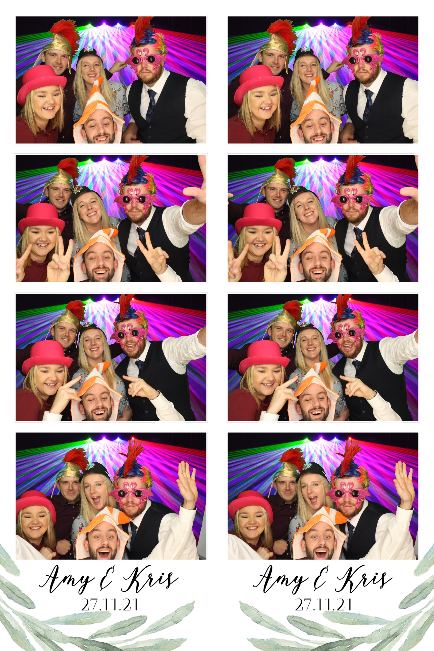 Amy & Kris | View more photos from the event at images.mobile-photo-booth.com/u/MobilePhotoBoothUK/Amy-Kris