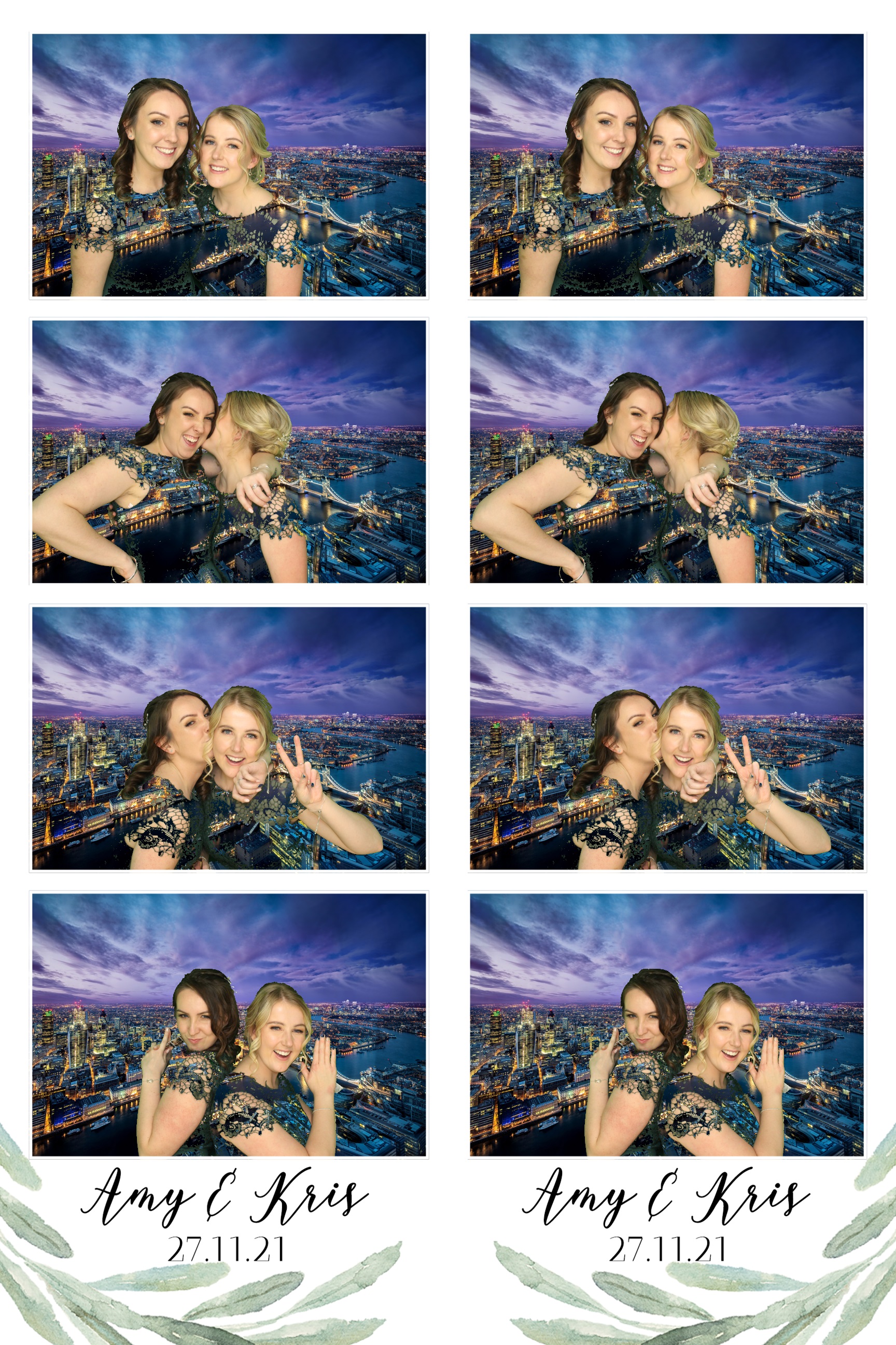 Amy & Kris | View more photos from the event at images.mobile-photo-booth.com/u/MobilePhotoBoothUK/Amy-Kris