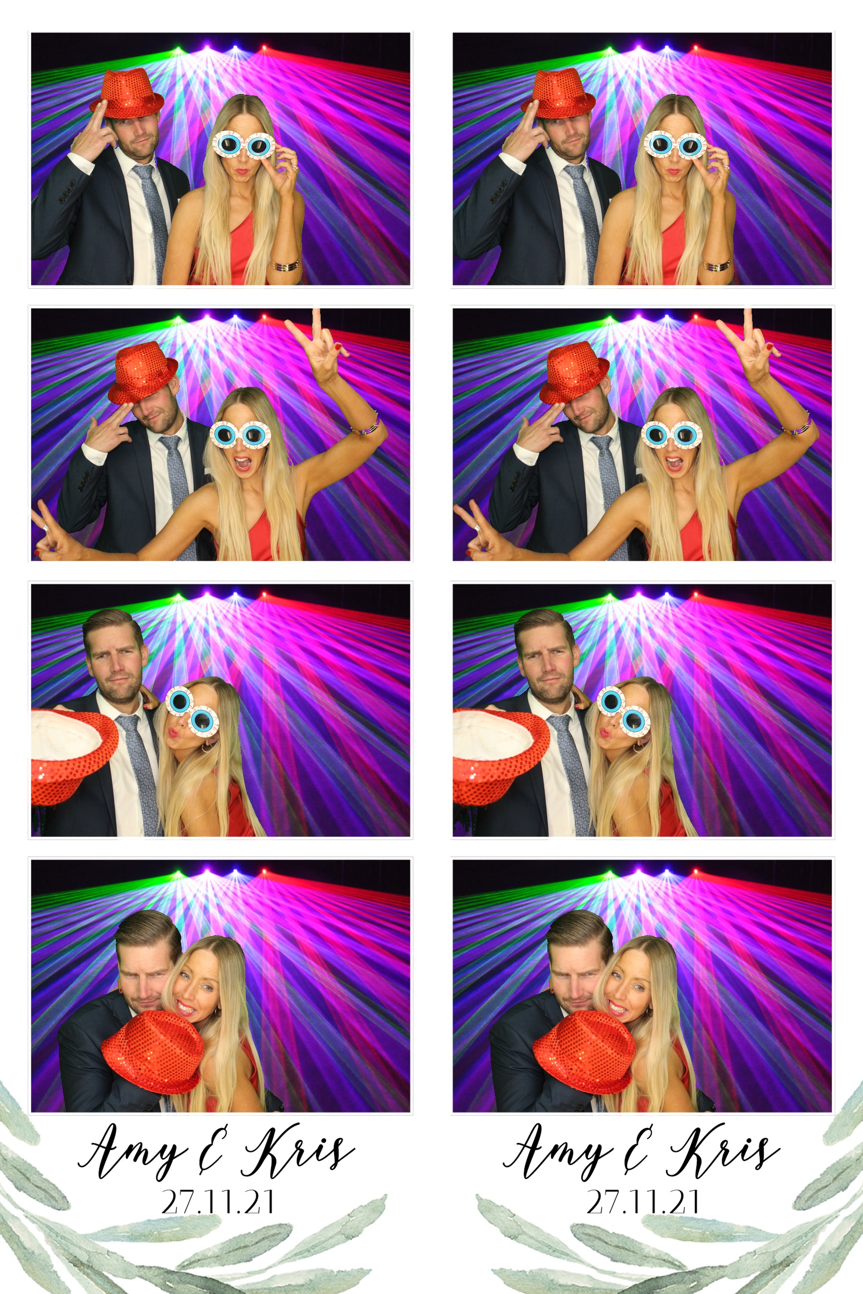 Amy & Kris | View more photos from the event at images.mobile-photo-booth.com/u/MobilePhotoBoothUK/Amy-Kris