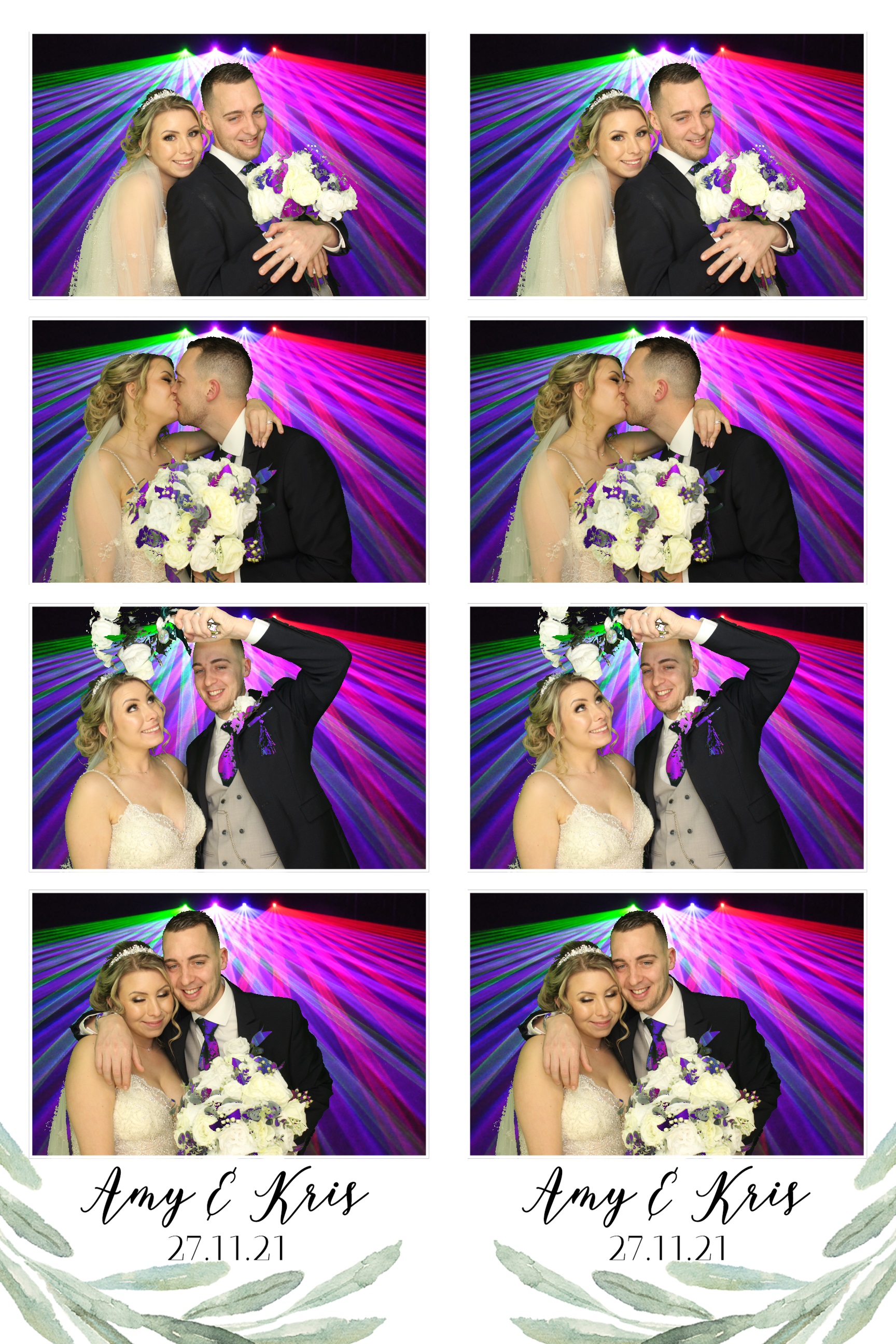 Amy & Kris | View more photos from the event at images.mobile-photo-booth.com/u/MobilePhotoBoothUK/Amy-Kris