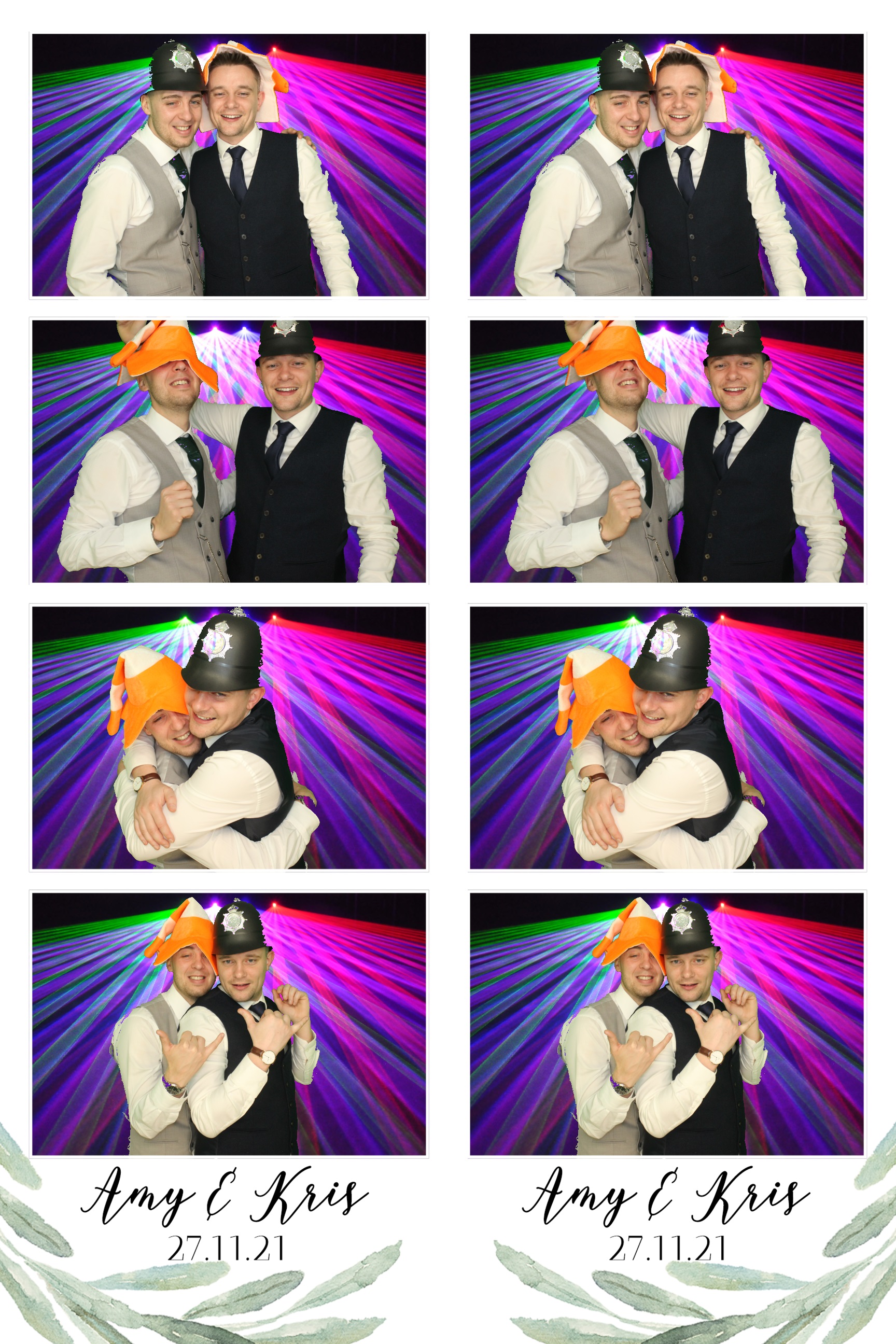 Amy & Kris | View more photos from the event at images.mobile-photo-booth.com/u/MobilePhotoBoothUK/Amy-Kris