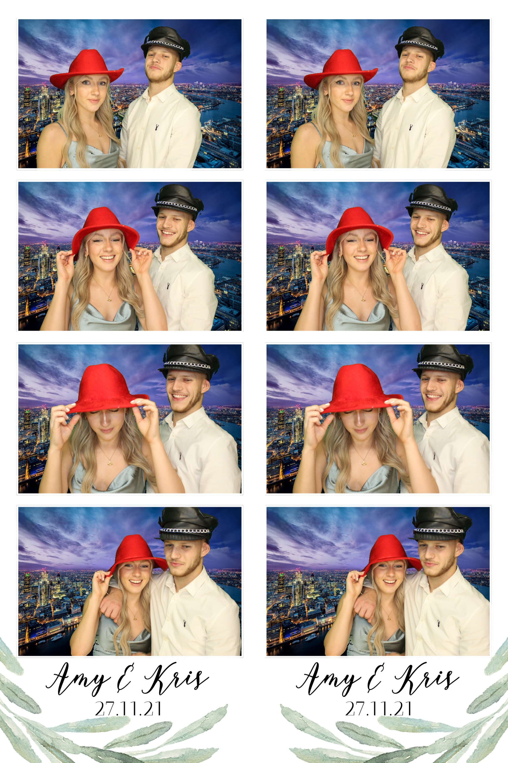 Amy & Kris | View more photos from the event at images.mobile-photo-booth.com/u/MobilePhotoBoothUK/Amy-Kris