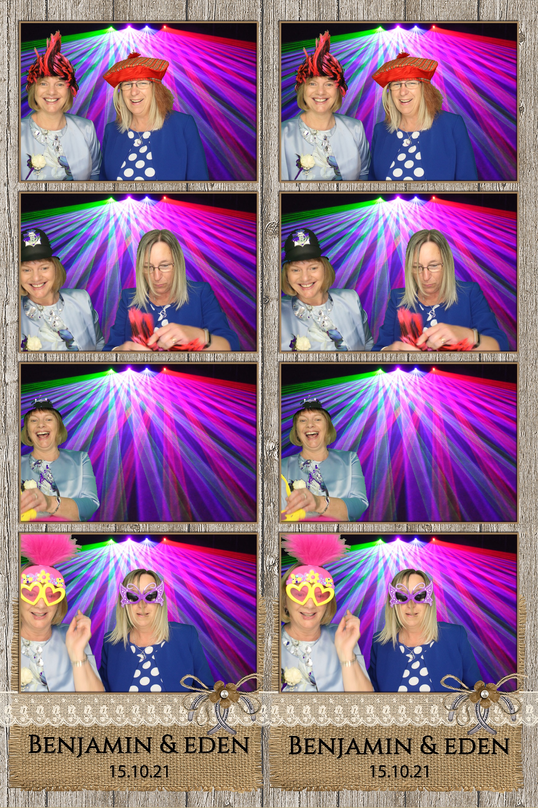 Benjamin & Eden | View more photos from the event at images.mobile-photo-booth.com/u/MobilePhotoBoothUK/Benjamin-Eden