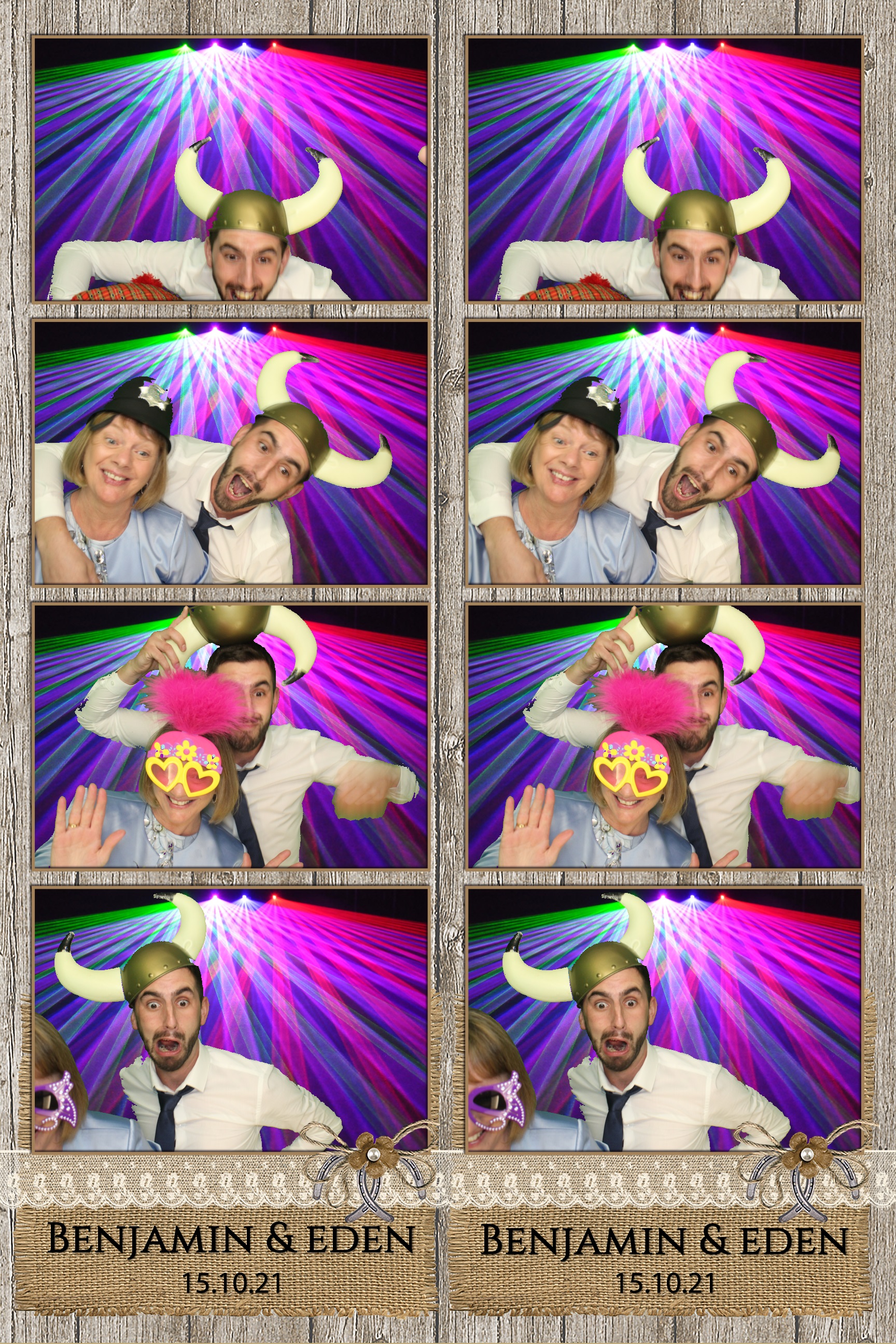 Benjamin & Eden | View more photos from the event at images.mobile-photo-booth.com/u/MobilePhotoBoothUK/Benjamin-Eden