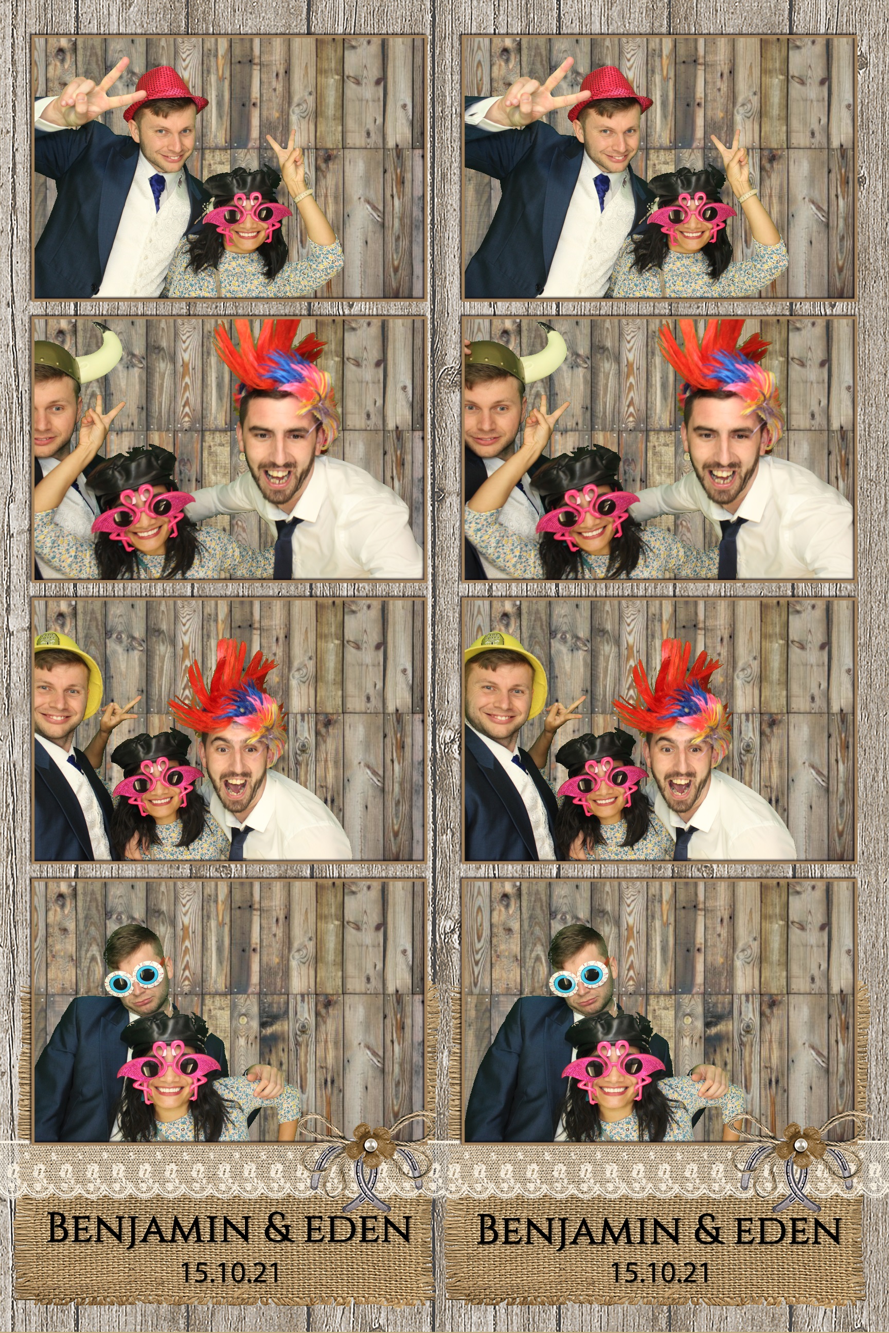 Benjamin & Eden | View more photos from the event at images.mobile-photo-booth.com/u/MobilePhotoBoothUK/Benjamin-Eden