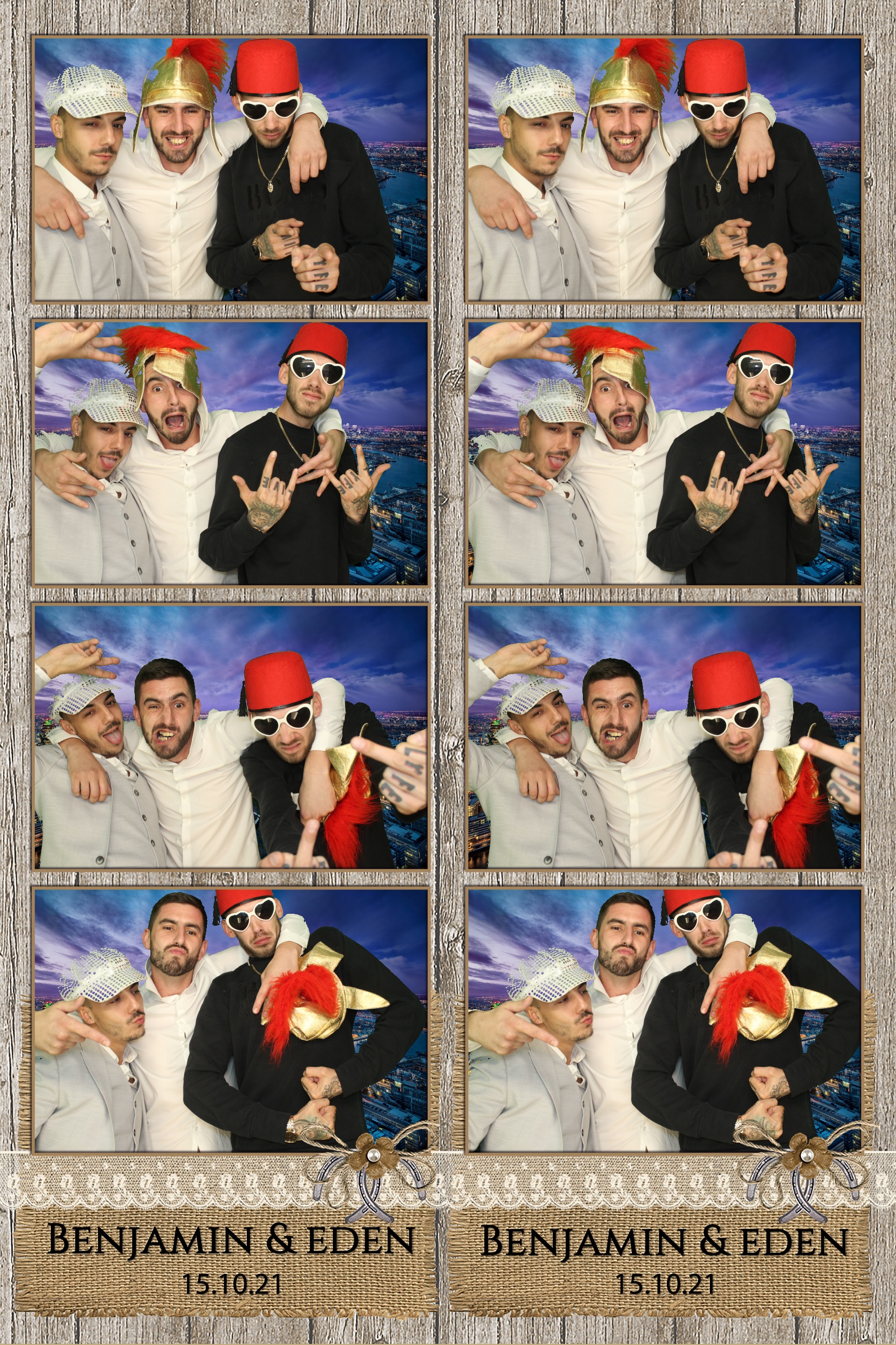 Benjamin & Eden | View more photos from the event at images.mobile-photo-booth.com/u/MobilePhotoBoothUK/Benjamin-Eden