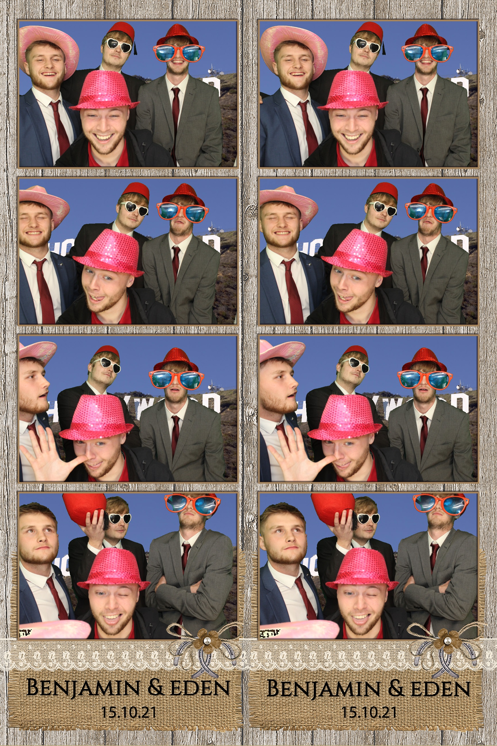 Benjamin & Eden | View more photos from the event at images.mobile-photo-booth.com/u/MobilePhotoBoothUK/Benjamin-Eden