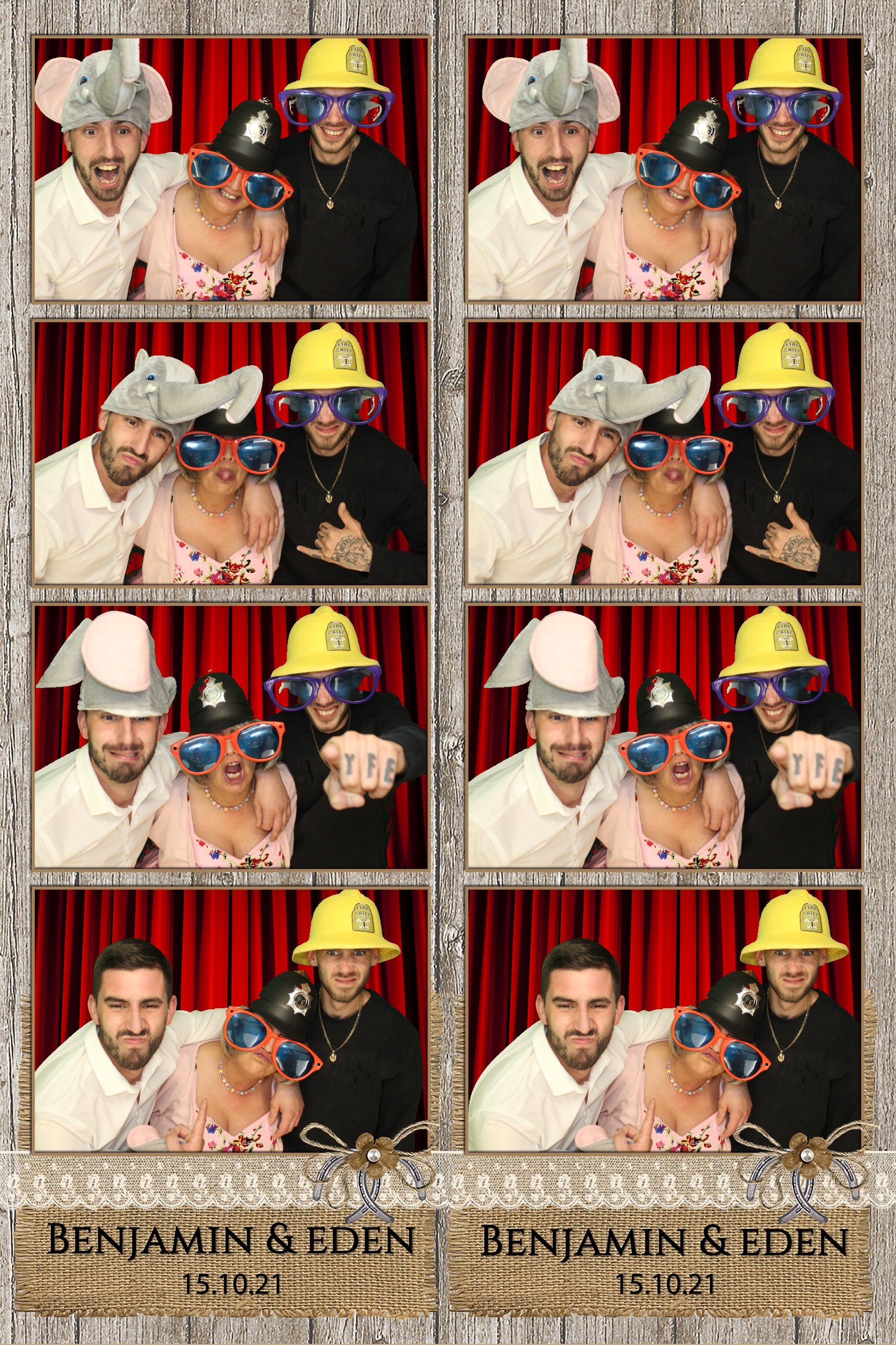 Benjamin & Eden | View more photos from the event at images.mobile-photo-booth.com/u/MobilePhotoBoothUK/Benjamin-Eden