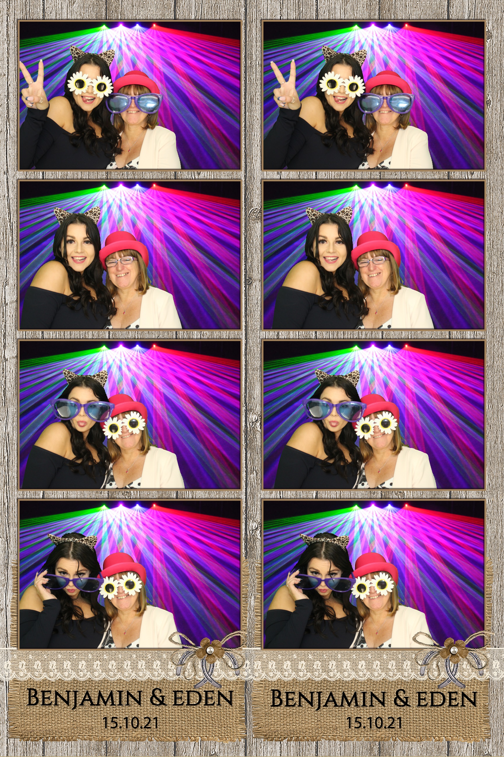 Benjamin & Eden | View more photos from the event at images.mobile-photo-booth.com/u/MobilePhotoBoothUK/Benjamin-Eden